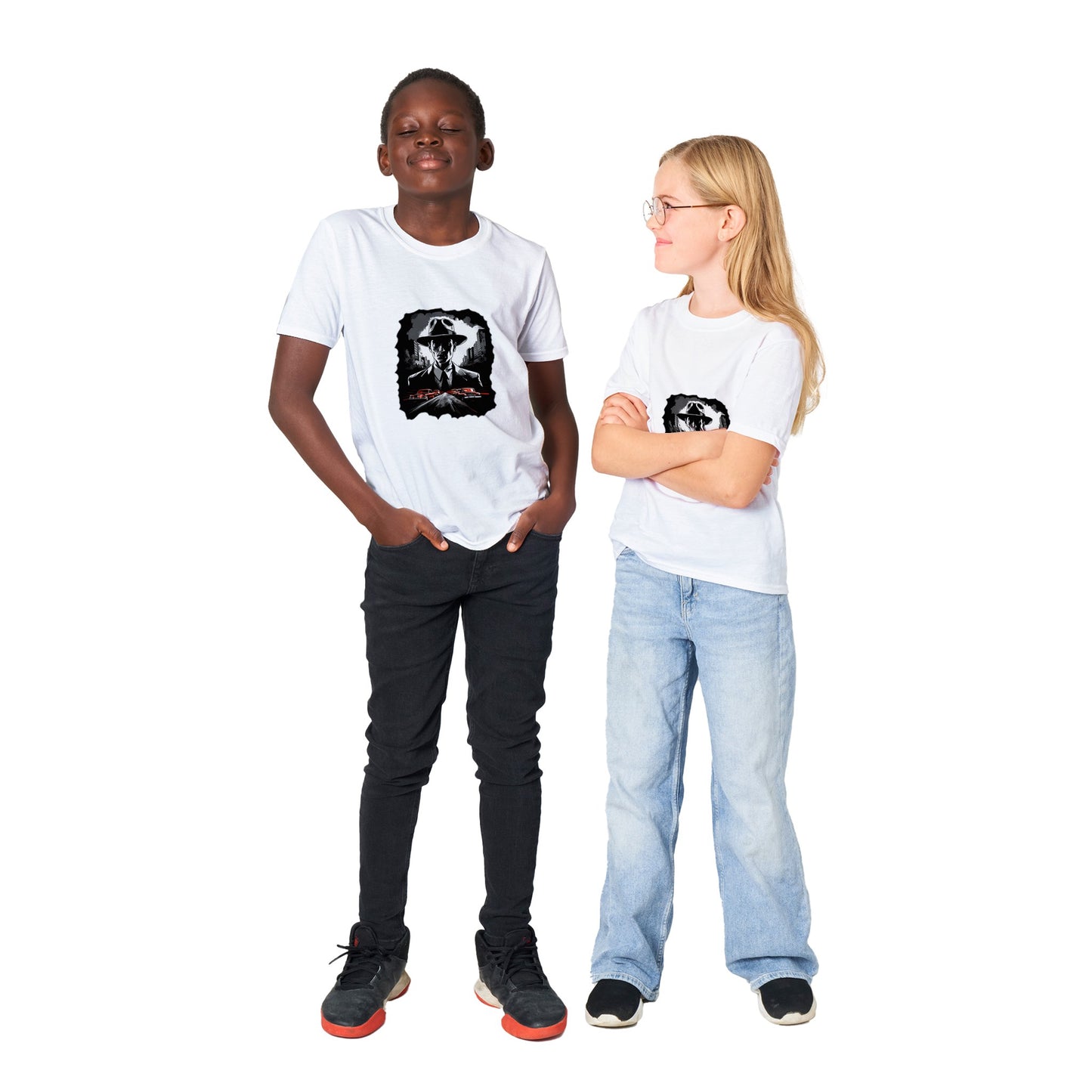 Artwork Children's T-shirt - Vintage LA Noire Vintage Artwork - Classic Children's T-shirt