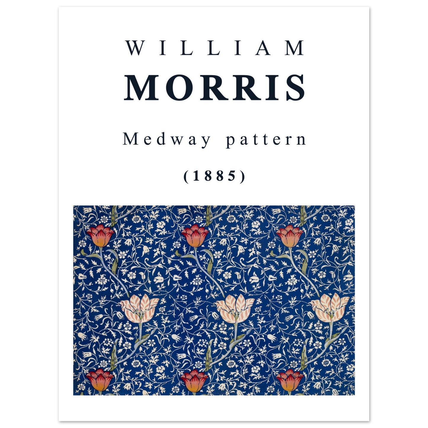 William Morris – Medway-Muster 1885 (Premium-Matt-Poster)