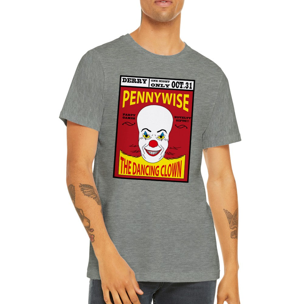 Der tanzende Clown – Clown-Artwork-T-Shirt (Premium Unisex)