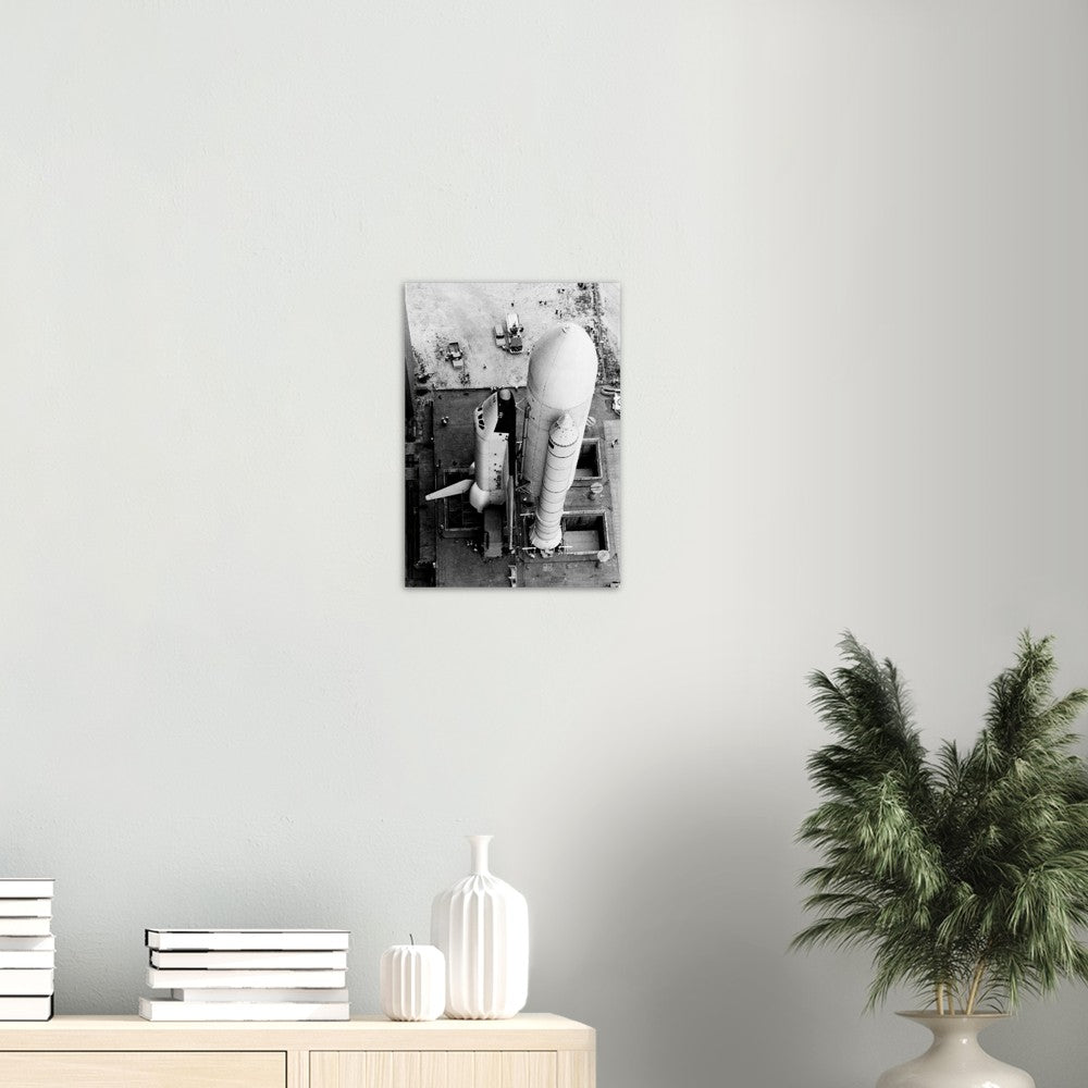 NASA-Poster – Orbiter 101 Enterprise – Premium-Posterpapier, matt