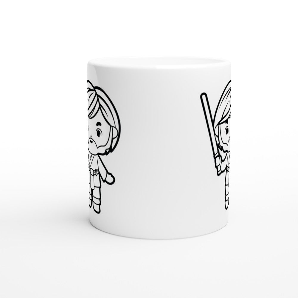 Star Wars Krus – Obi-Wan Kenobi Artwork (Hvid Keramik 330 ml)