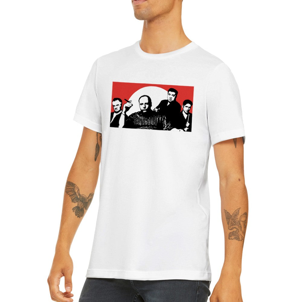 Mobster Gangsta Artwork – The Family (Premium Unisex T-shirt)