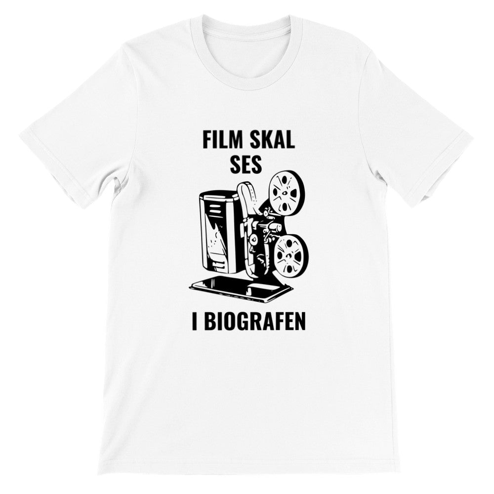 Lustige Film T-Shirts - Filme müssen im Kino gesehen werden - Premium Unisex T-Shirt