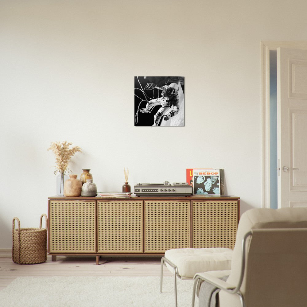 NASA-Poster – Astronaut Edward H White II – Gemini IV – Premium-Mattpapier