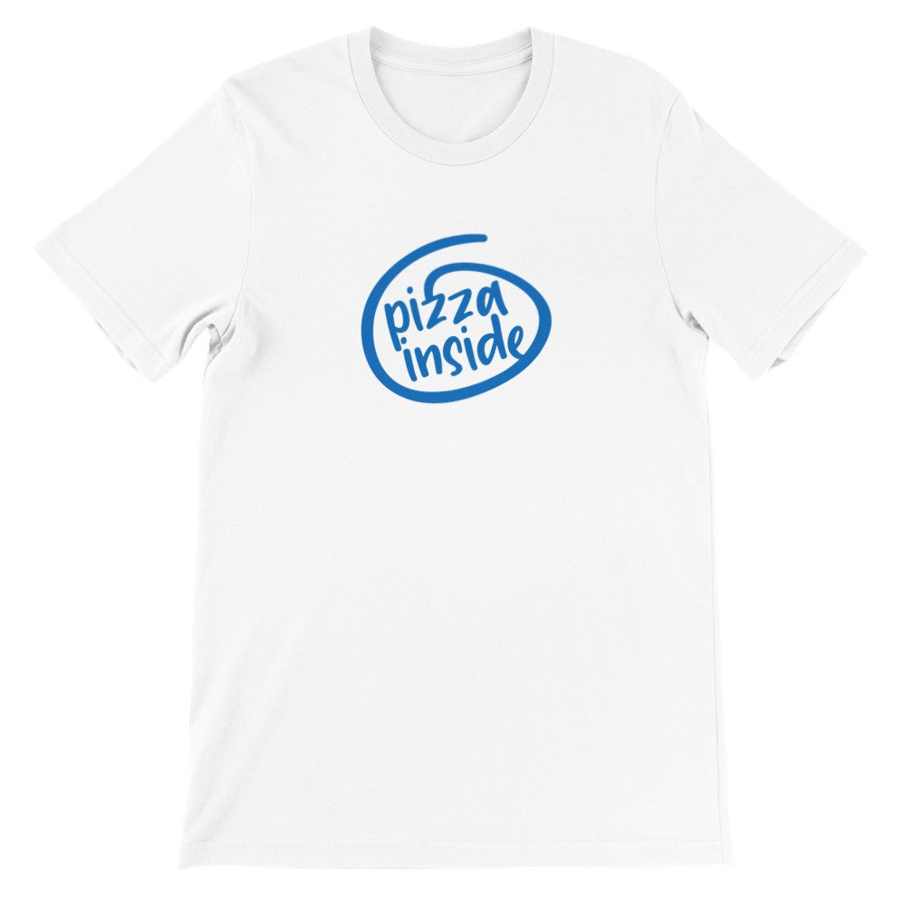 Lustige T-Shirts - Pizza Inside - Premium Unisex T-Shirt
