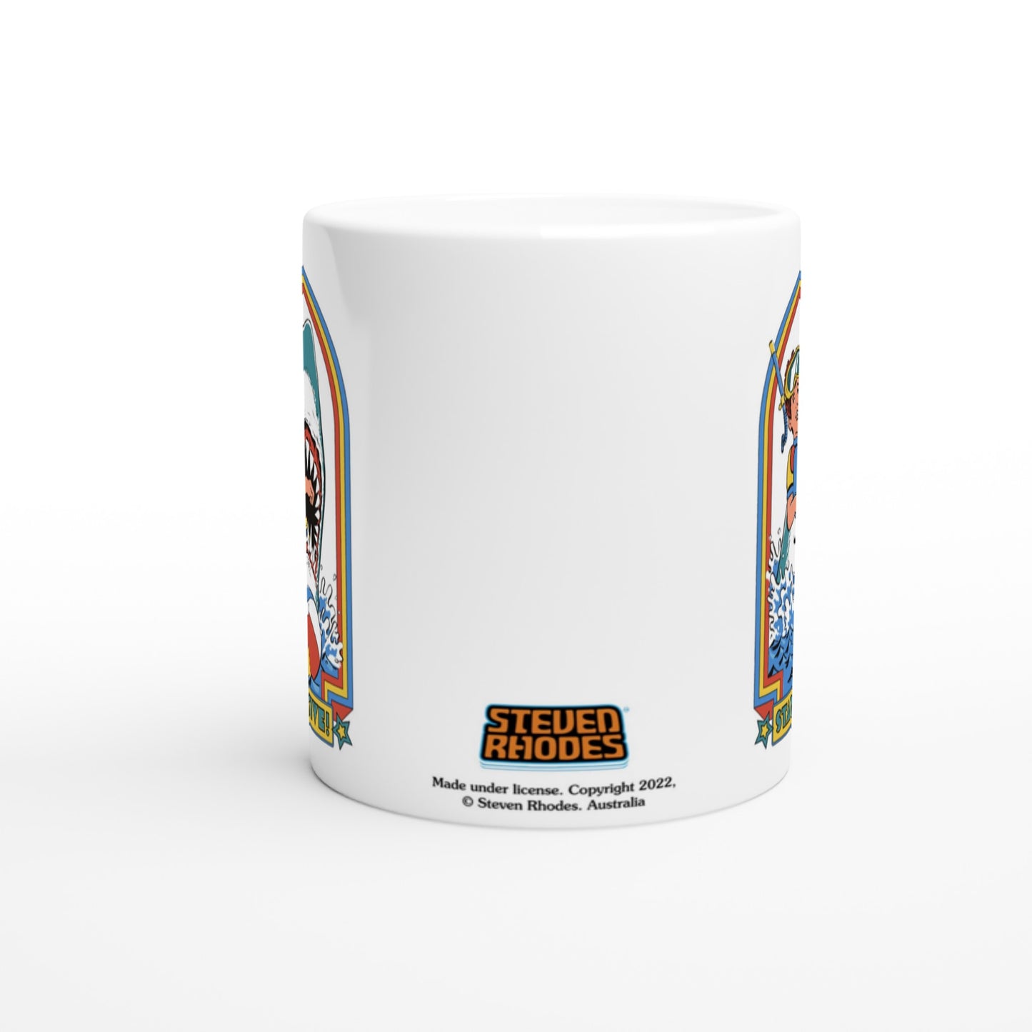 Official Steven Rhodes Mug - Stay Positive - 330ml White Mug