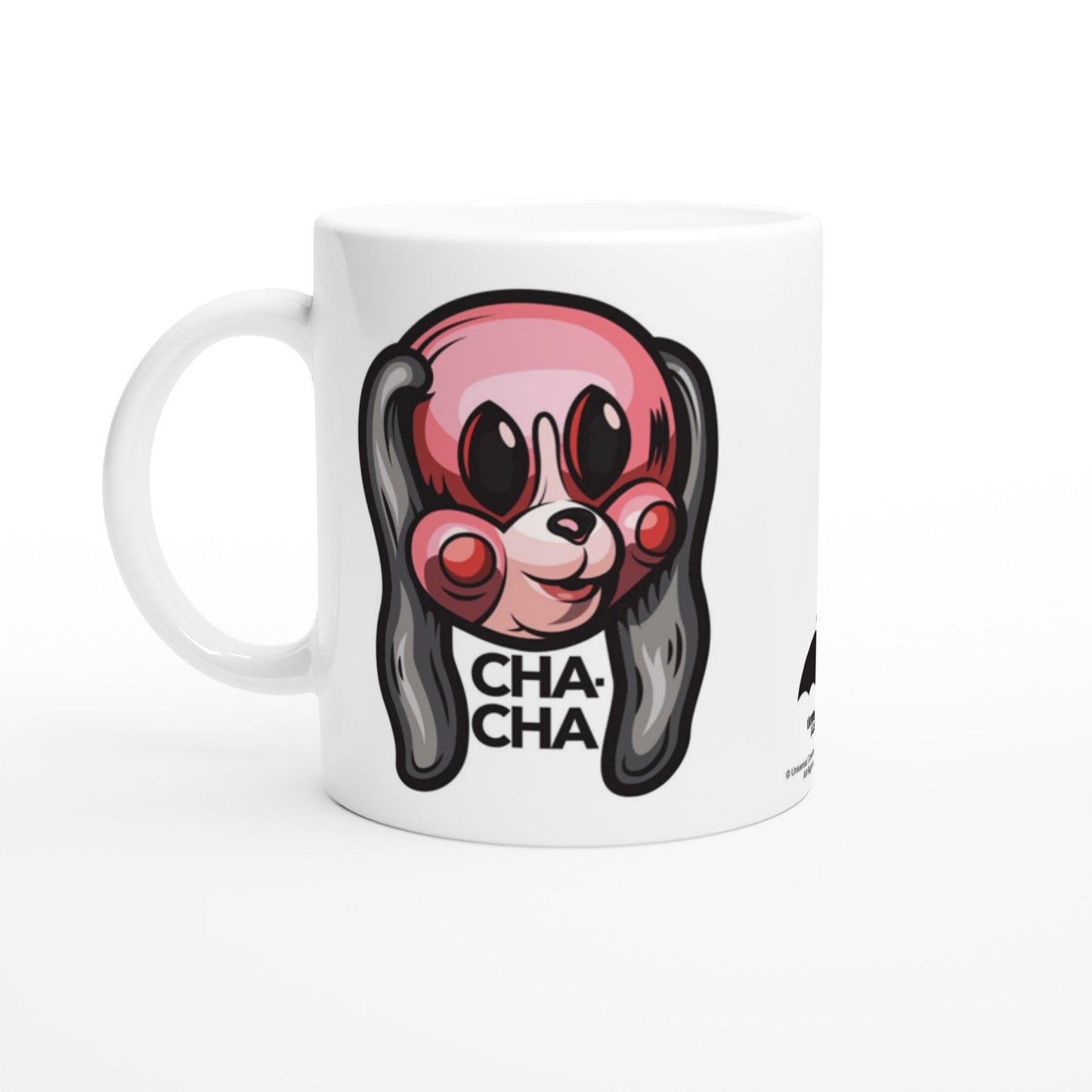 Offizielle The Umbrella Academy Tasse – Cha-Cha – 330 ml, weiße Tasse