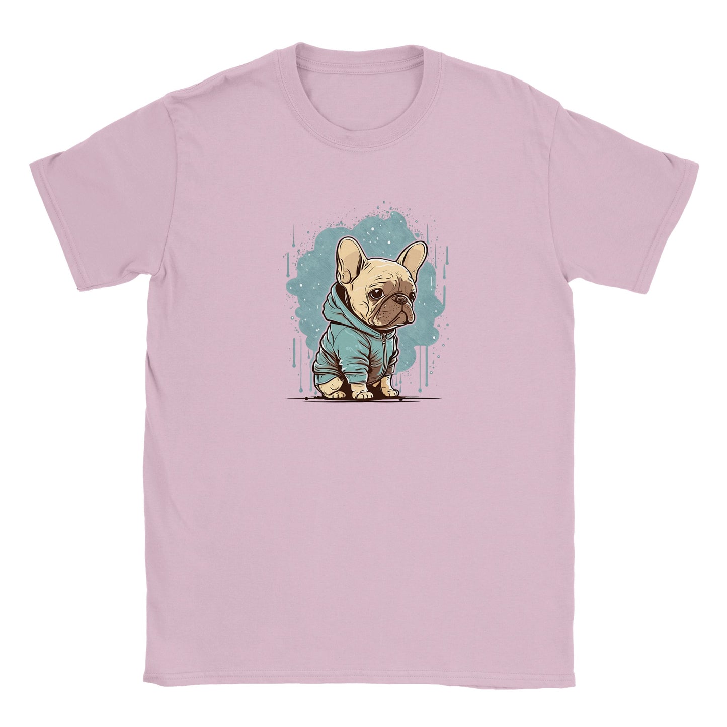 Children's T-shirt - Light French Bulldog light Hoodie Artwork - Classic Children's T-shirt