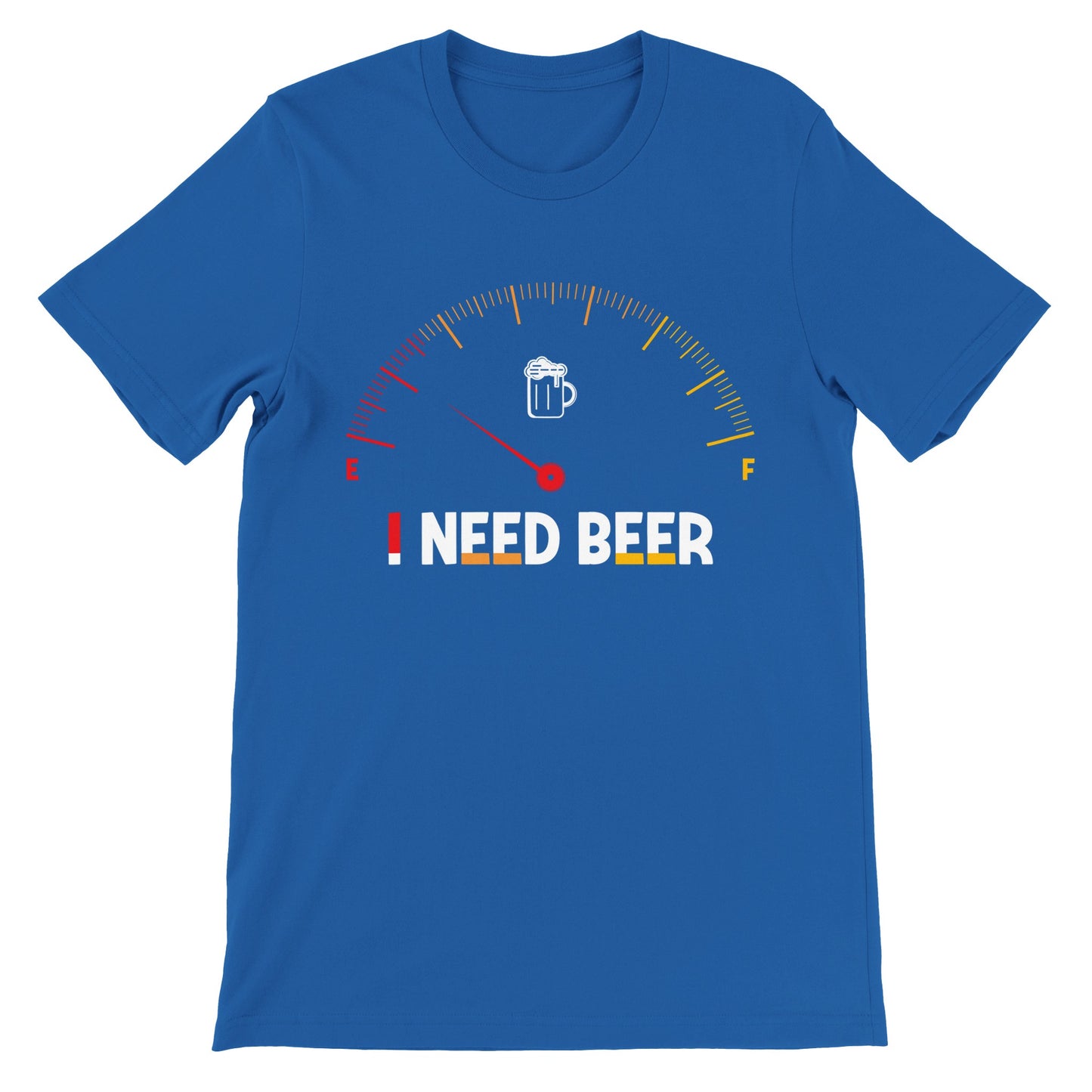 Sjove T-shirts - I Need Beer - Premium Unisex T-shirt