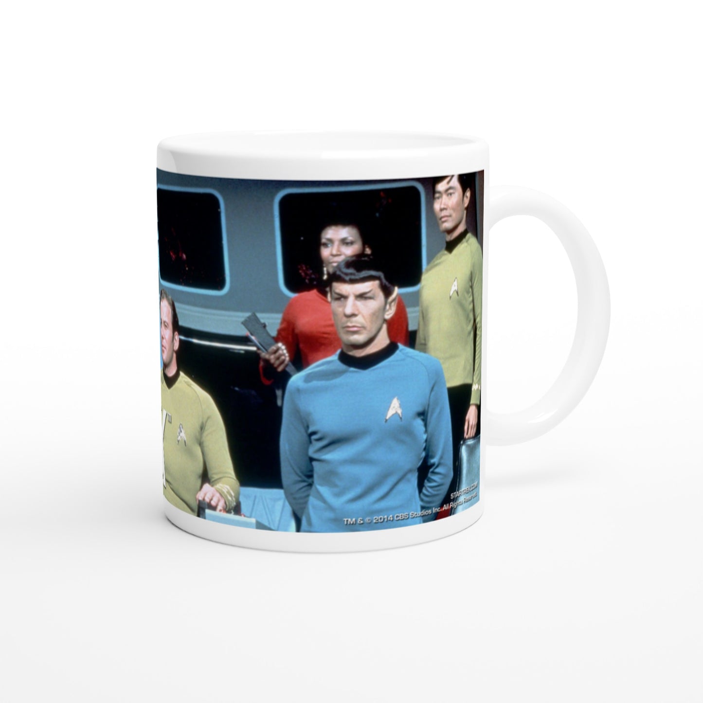 Official Star Trek Mug - The Crew - 330ml White Mug