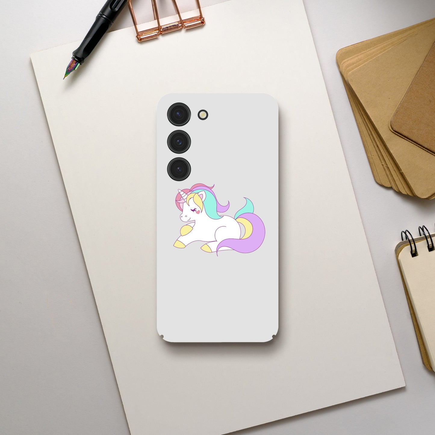 Slim Mobile Cover Artwork Einhorn – Iphone – Samsung