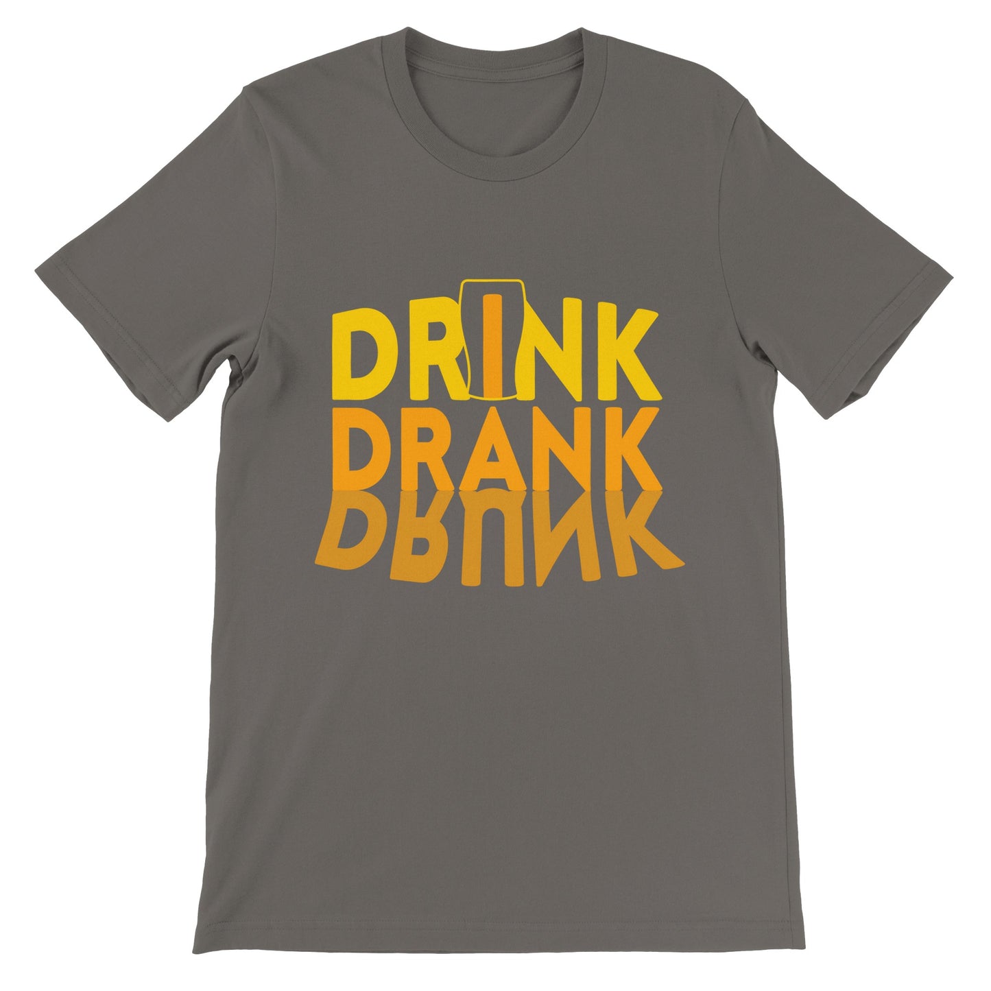 Lustige T-Shirts - Drink Drunk Drunk - Premium Unisex T-Shirt 