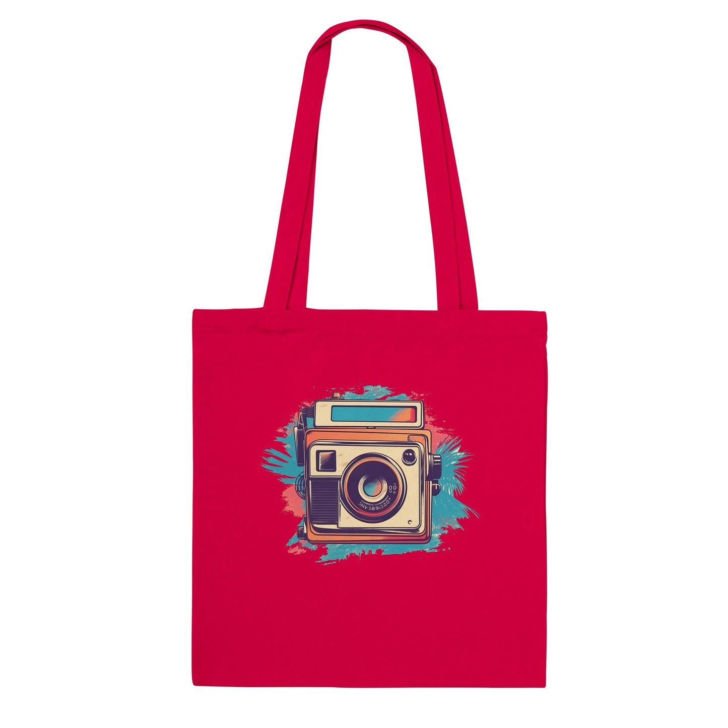 Artwork Tote Bag - Polaroid Camera Vintage Artwork Number 1 - Classic Tote Bag 