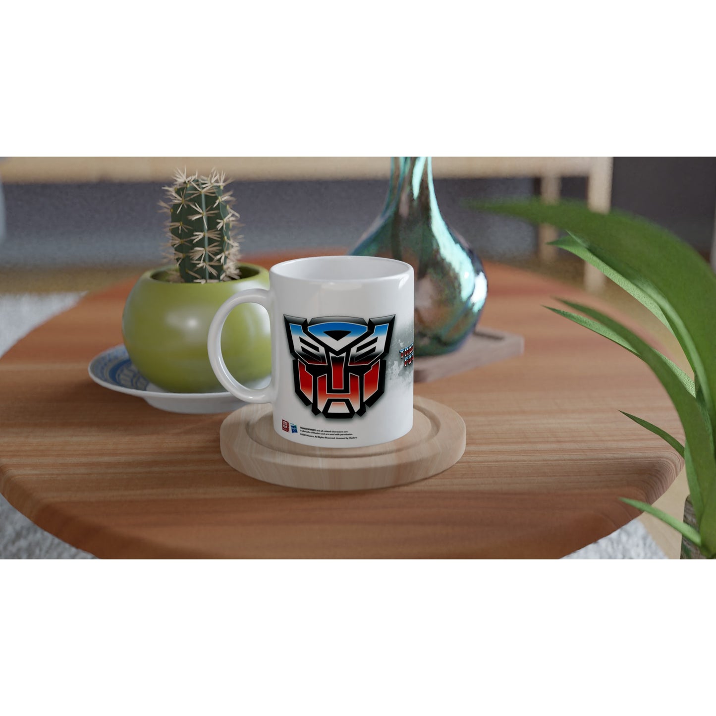 Officielt Transformers Krus - Autobots - 330ml Hvidt Krus