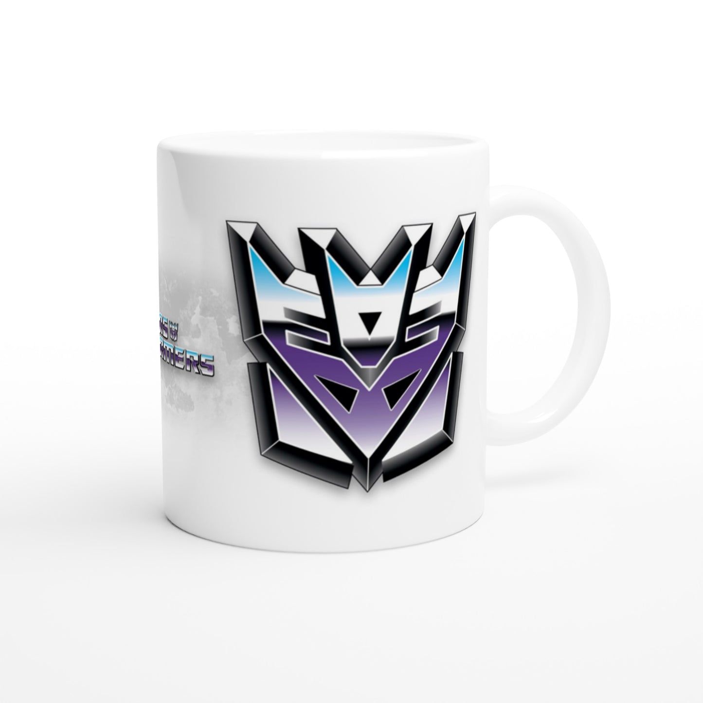 Officielt Transformers Krus - Decepticon - 330ml Hvidt Krus