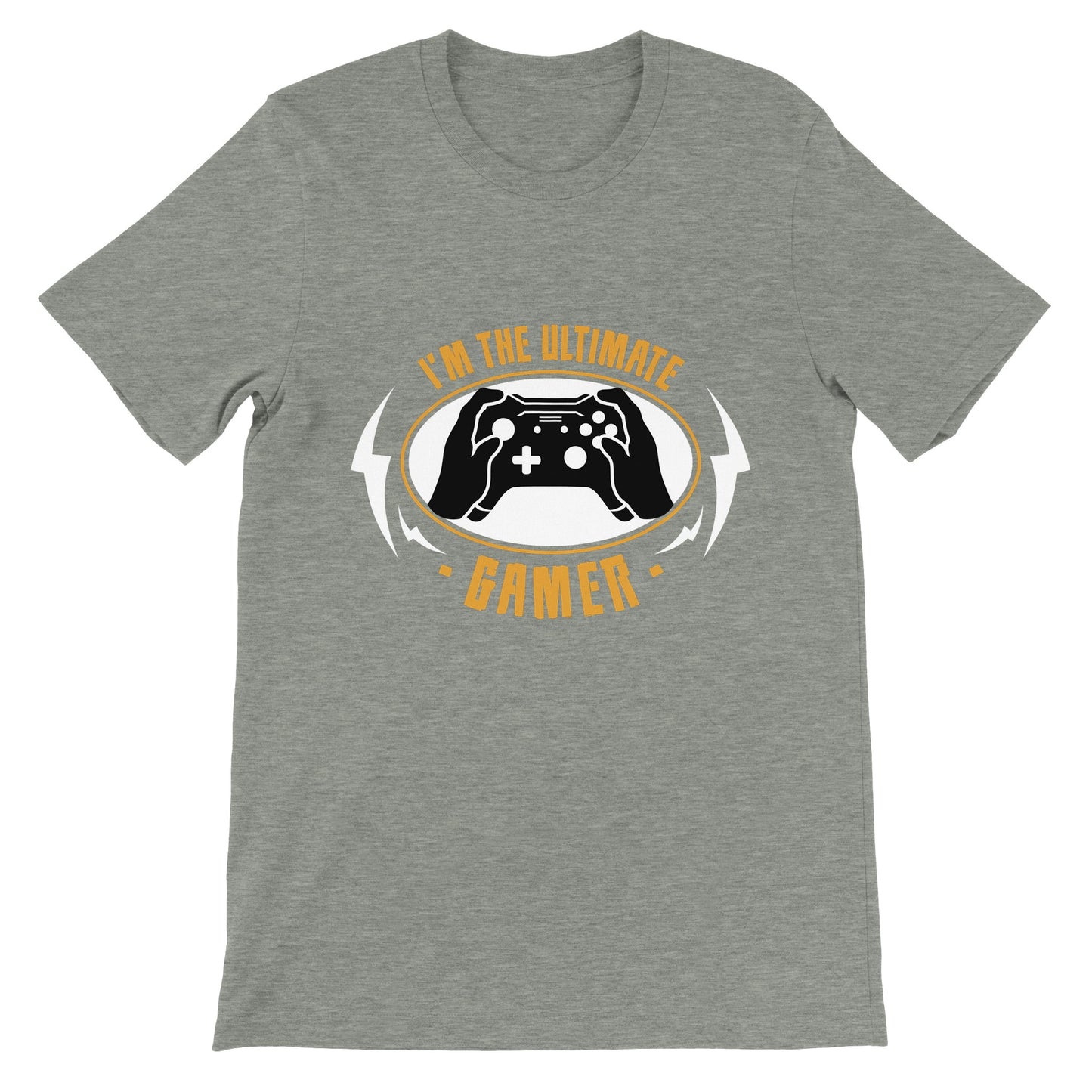 Gaming-T-Shirts – Im The Ultimate Gamer – Premium-Unisex-T-Shirt 