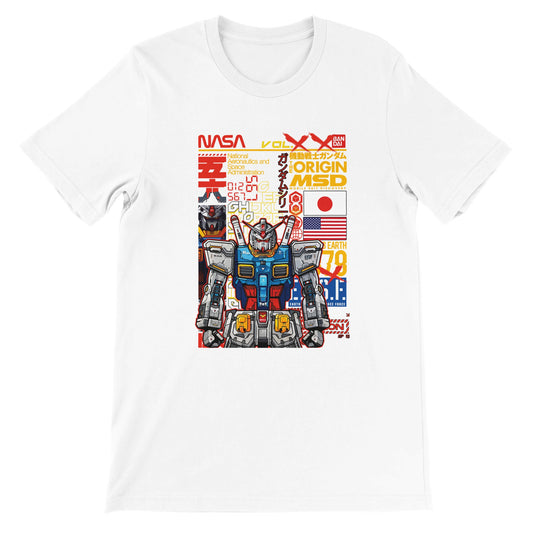 Gundam T-shirts - Gundam Artwork Vol 3 - Premium Unisex T-shirt