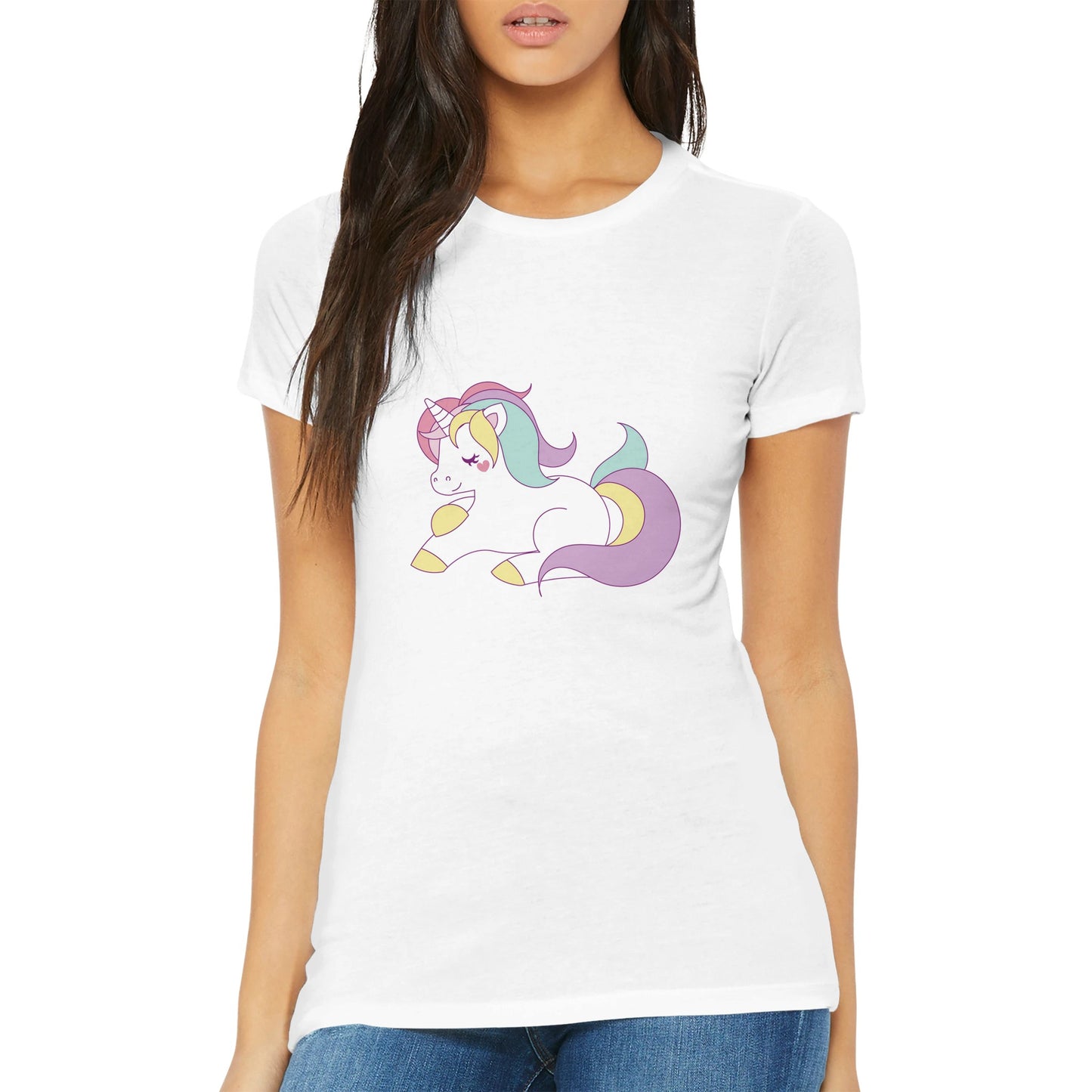 Artwork T-shirt - Unicorn Artwork - Premium Women's T-shirt 