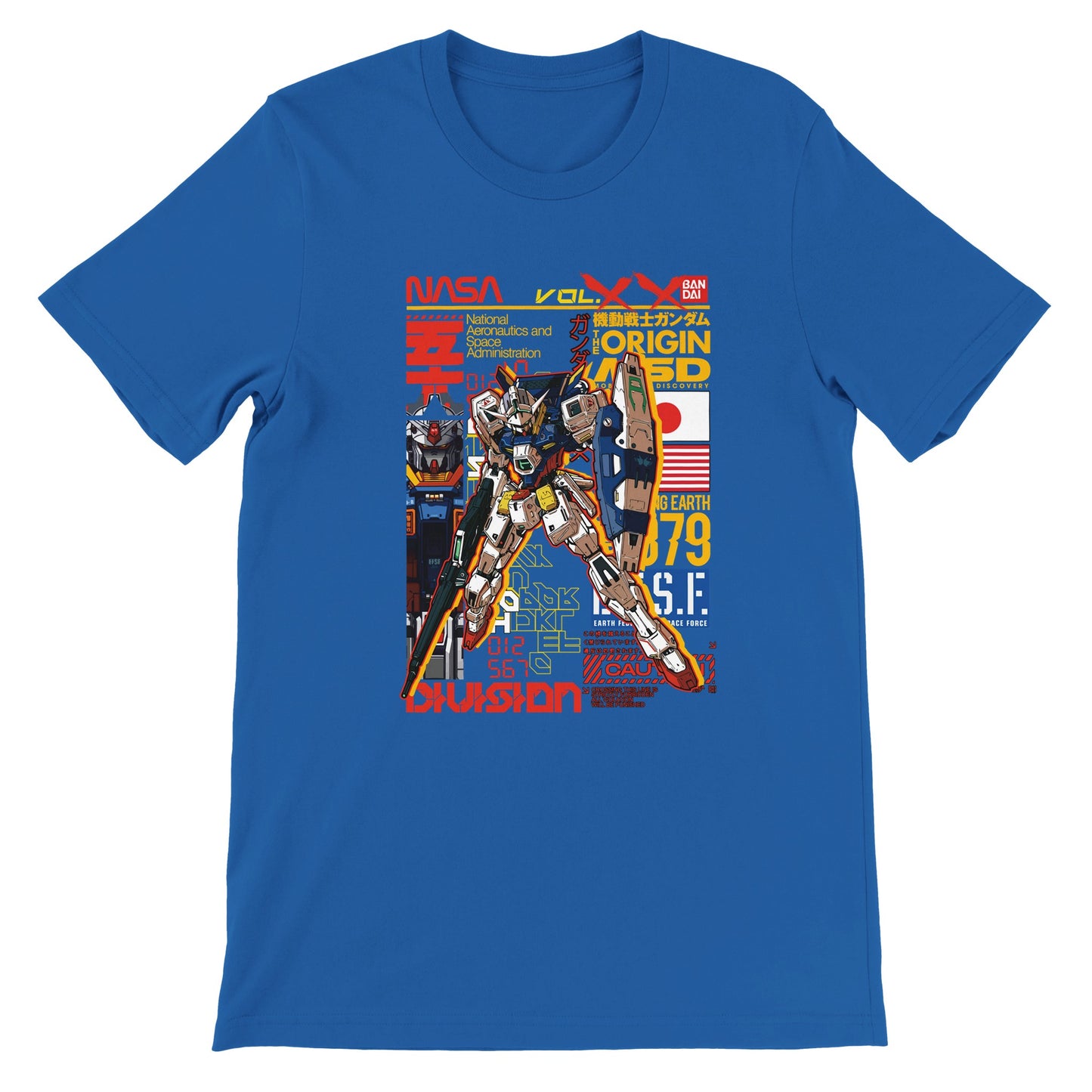 Gundam T-Shirt - Gundam Artwork Vol 2 - Premium Unisex T-Shirt 