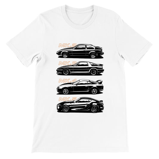 Auto-T-Shirt – Die Geschichte des Supra-Kunstwerks – Premium-Unisex-T-Shirt 