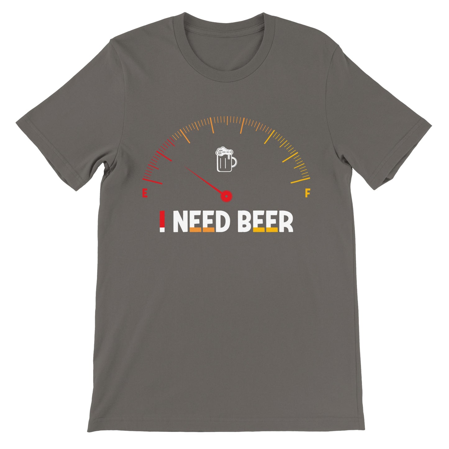 Sjove T-shirts - I Need Beer - Premium Unisex T-shirt