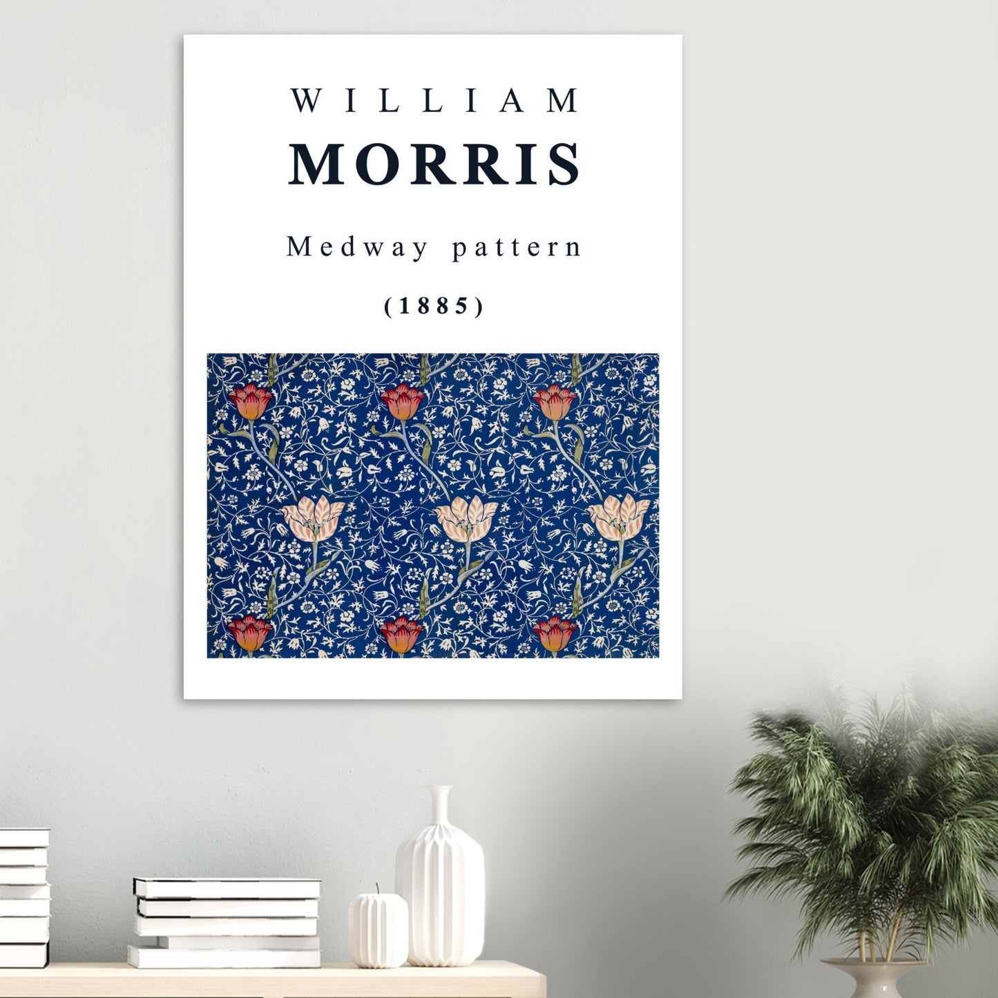 Poster - Medway pattern (1885) William Morris - Premium Matte Poster Paper