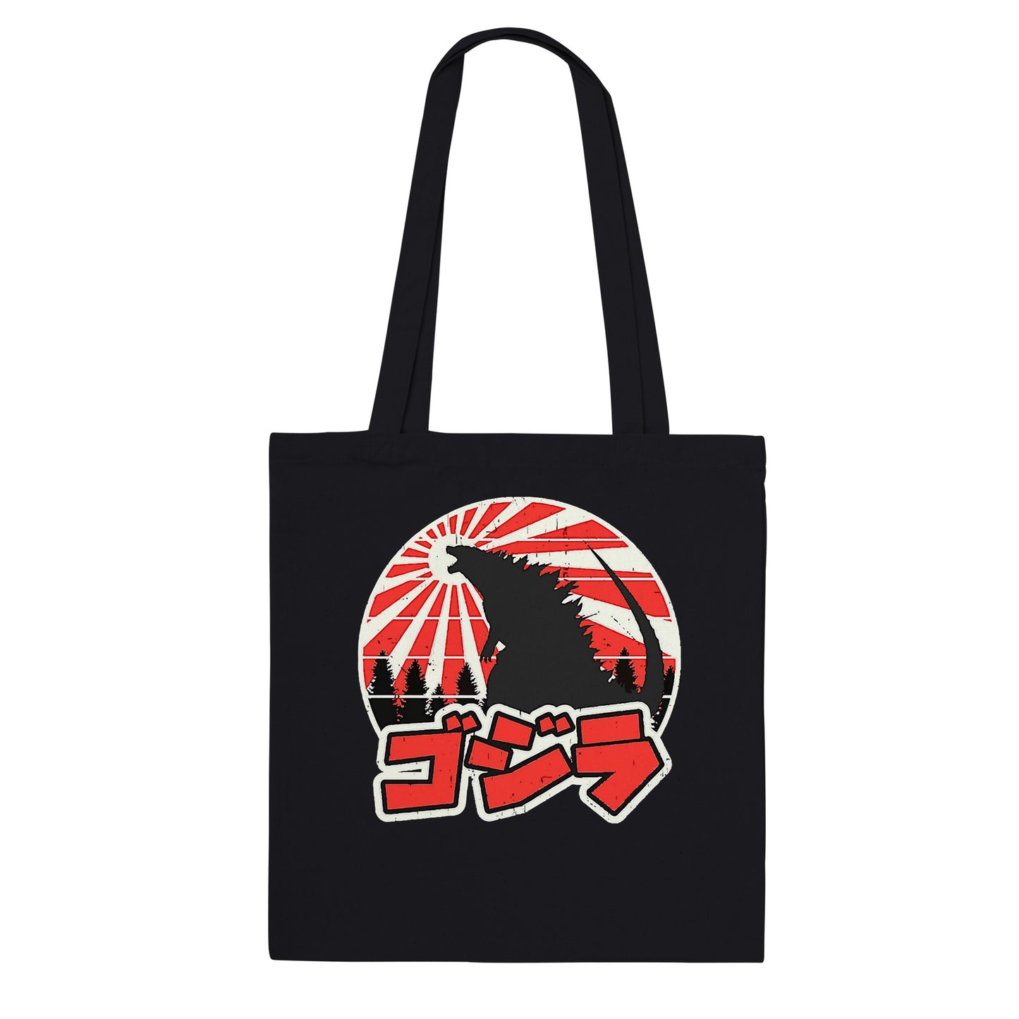 Film-Einkaufstasche – Gojira – Godzilla Japan Artwork – klassische Einkaufstasche