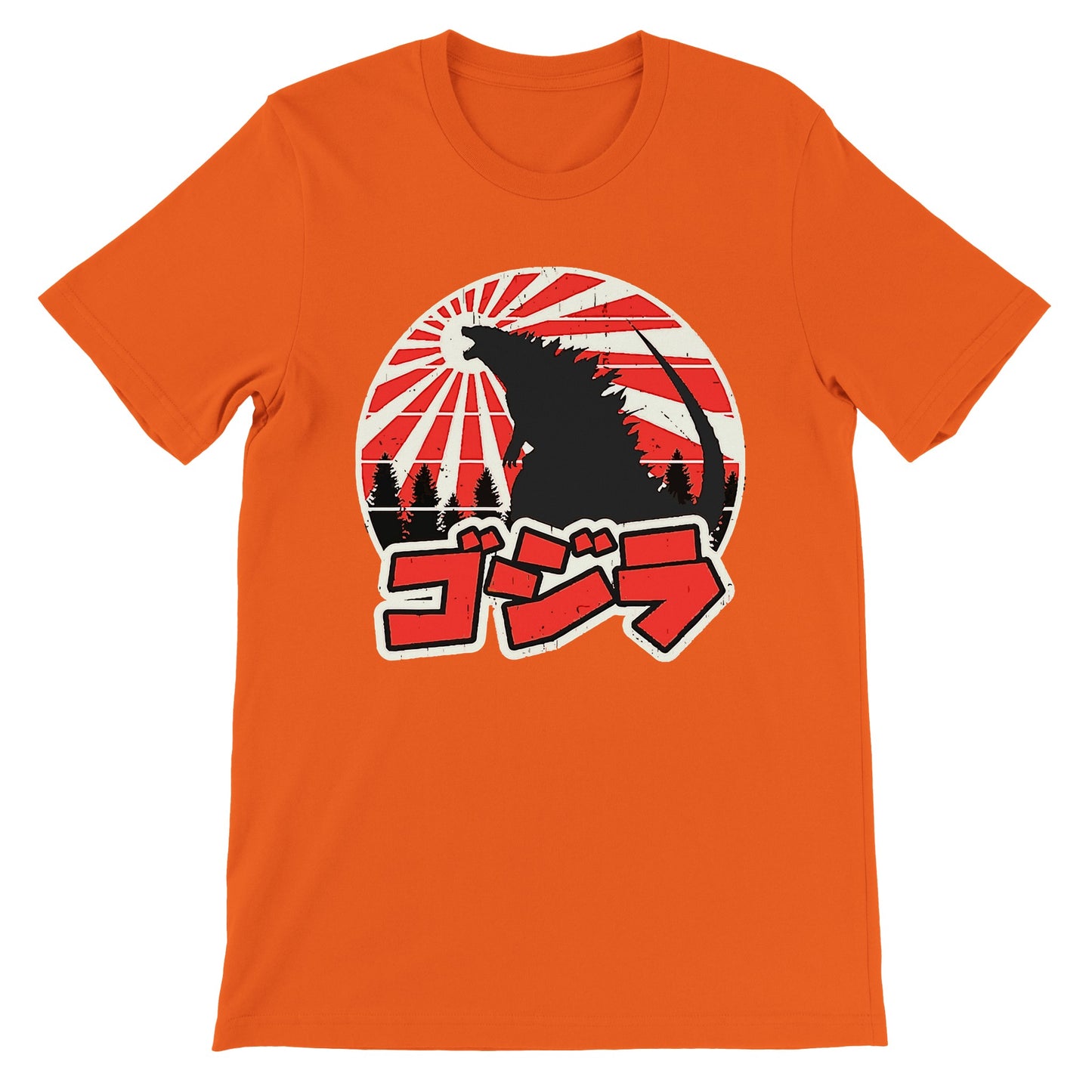 Movie T-Shirt - Gojira - Godzilla Japan Artwork - Premium Unisex T-Shirt 