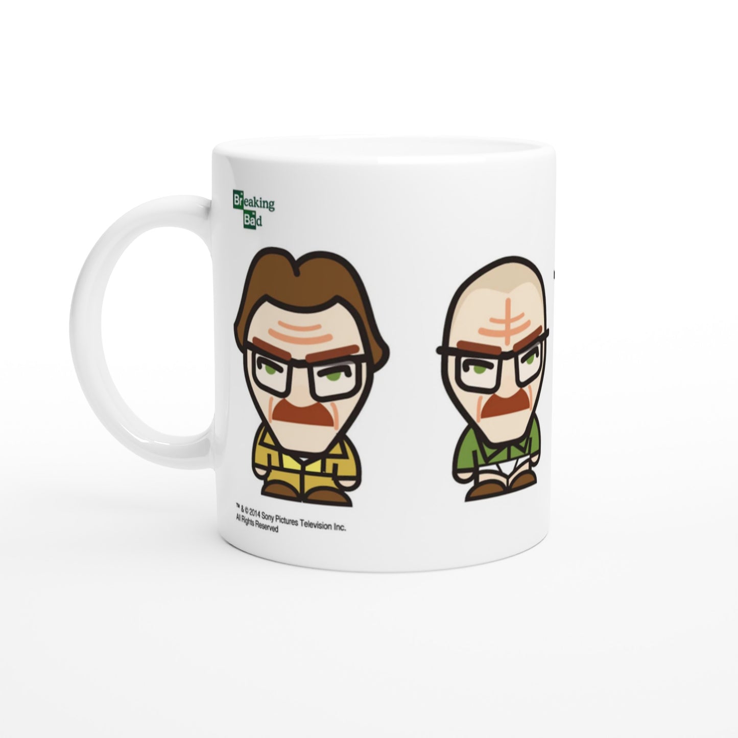 Official Breaking Bad Mug - Walter White Minions - 330ml White Mug