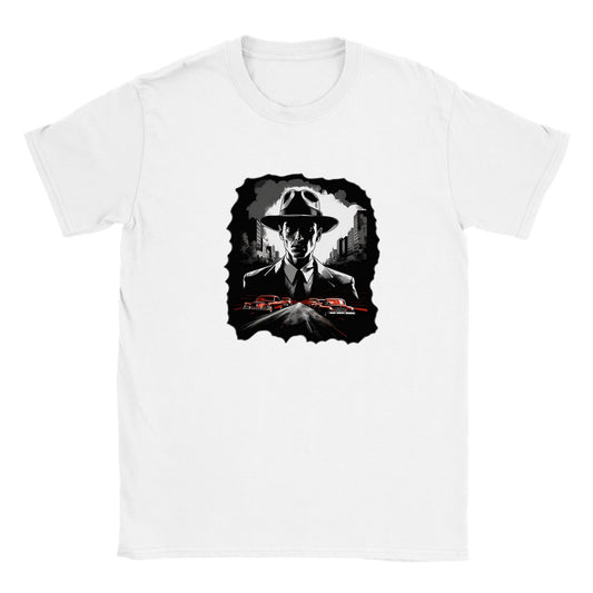 Artwork Børne T-shirt - Vintage LA Noire Vintage Artwork - Klassisk Børne T-shirt