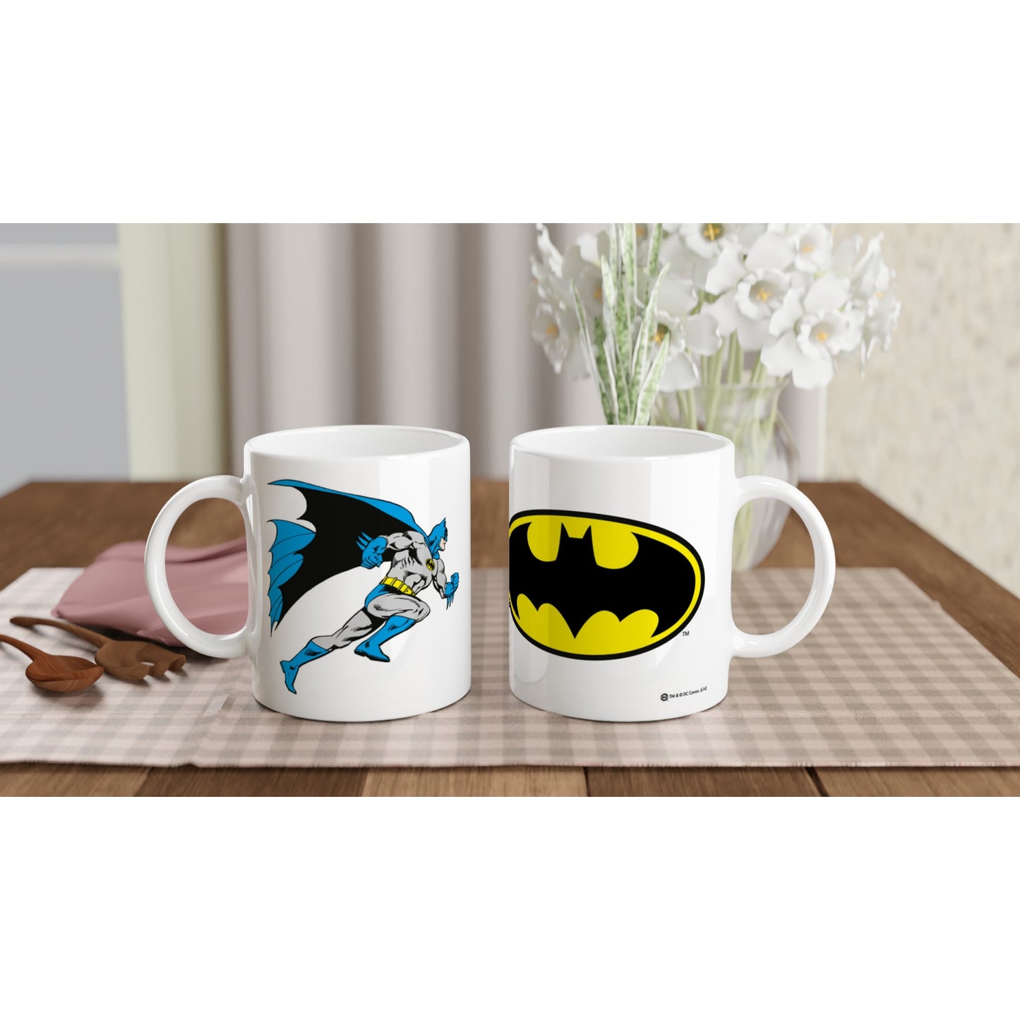 Official DC Comics Mug - Batman Classic- 330ml White Mug