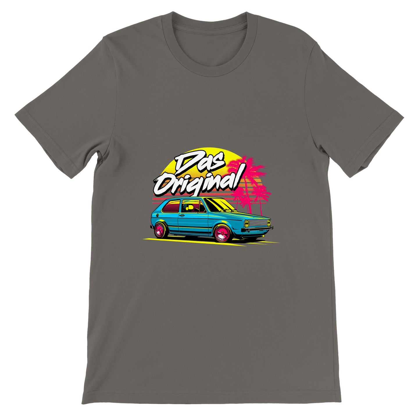 Auto-T-Shirt – Das Original – Golf-Kunstwerk – Premium-Unisex-T-Shirt 