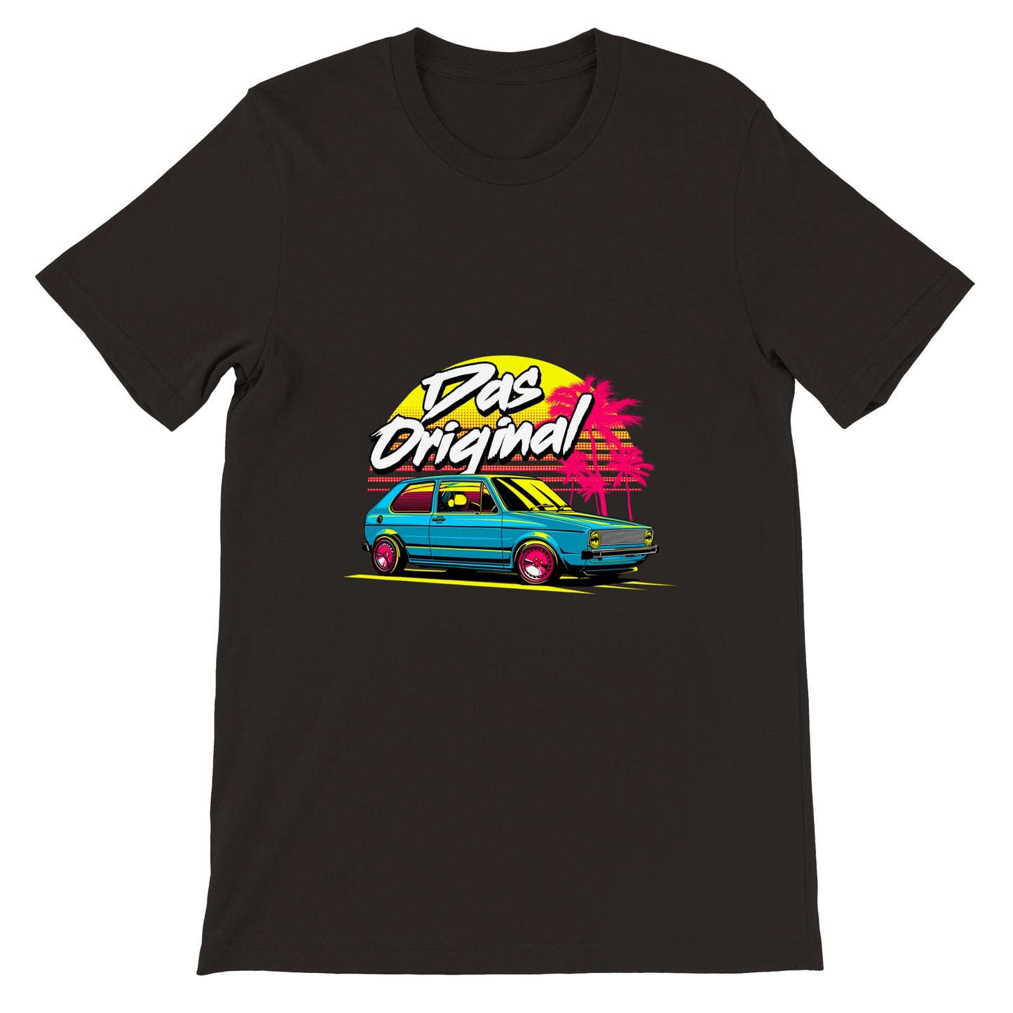 Car T-shirt - Das Original - Golf Artwork - Premium Unisex T-shirt 