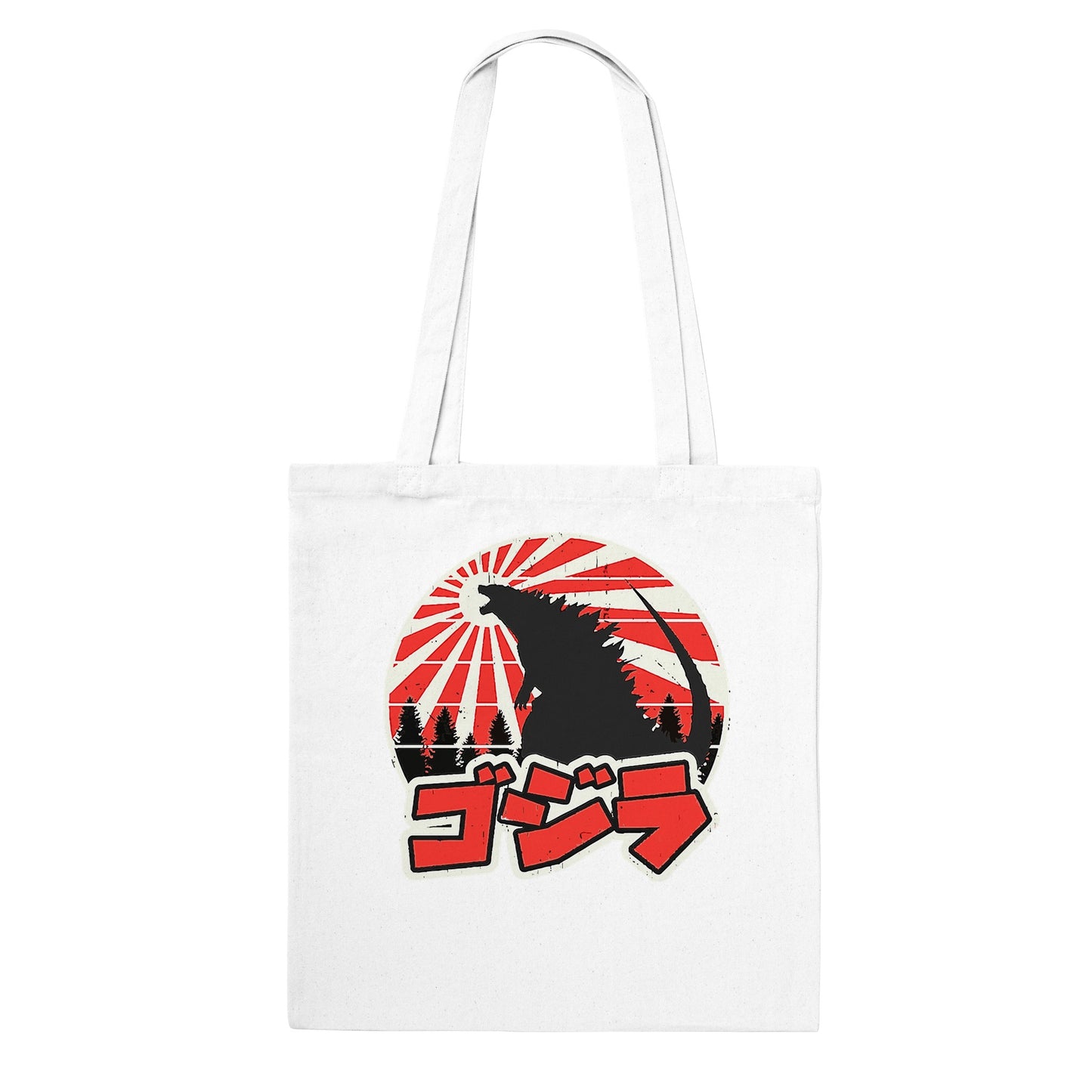 Movie Tote Bag - Gojira - Godzilla Japan Artwork - Classic Tote Bag