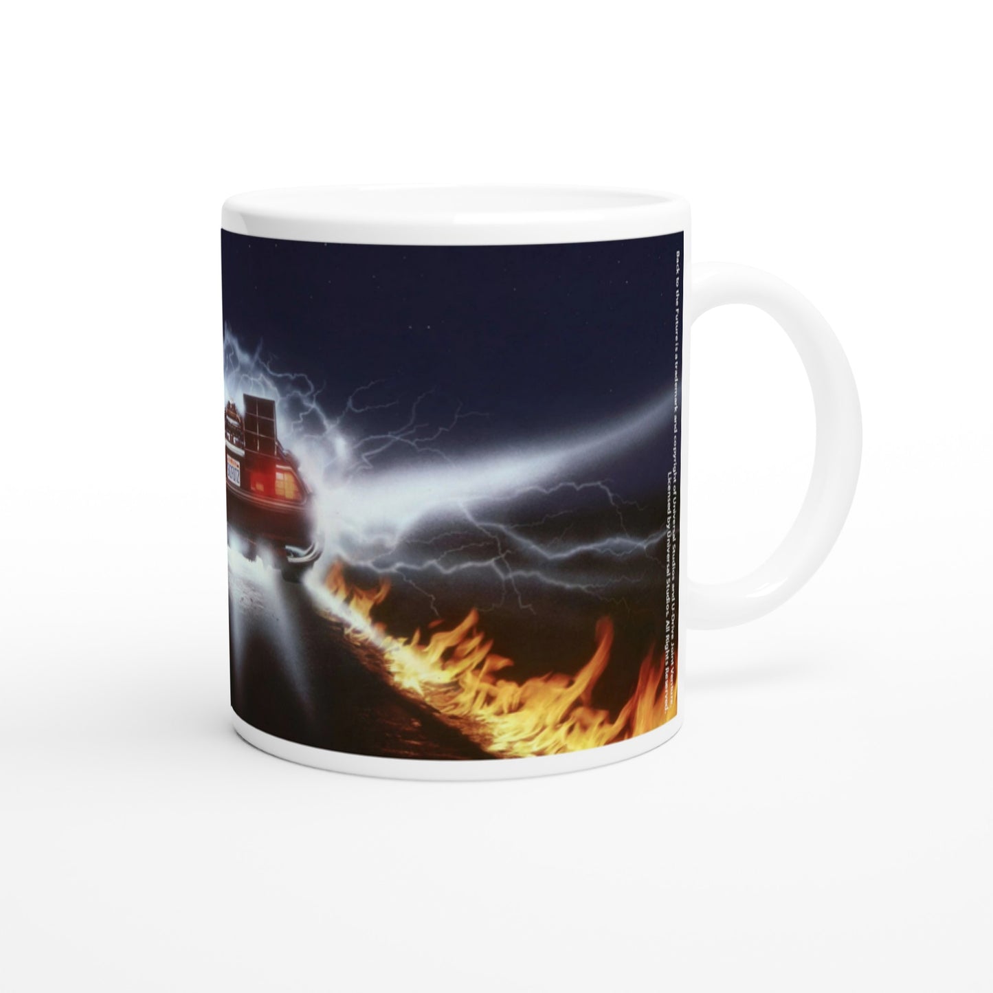 Official Back To The Future Mug - BTTF - 330ml White Mug