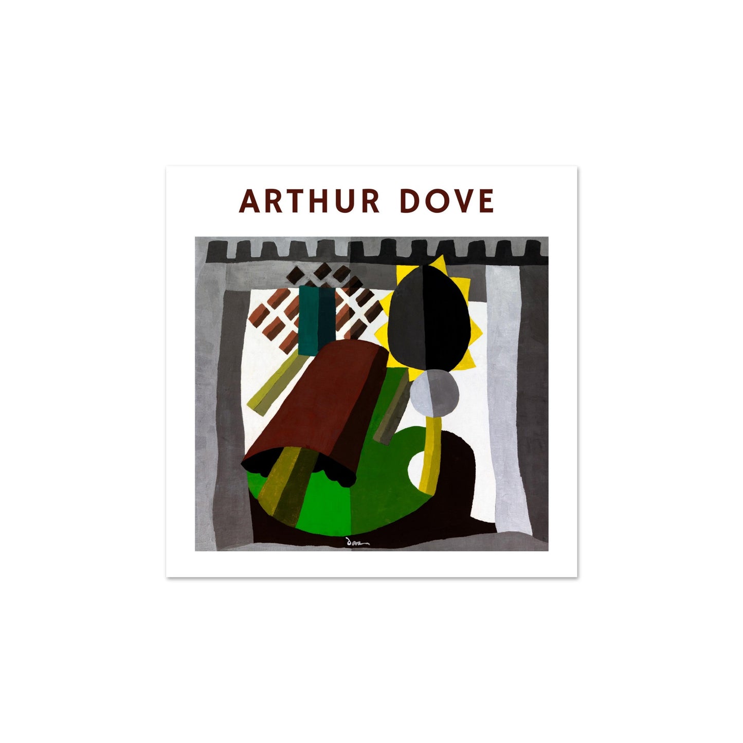 Poster - The Inn - Arthur Dove - Vintage Modernism - Premium Poster Paper