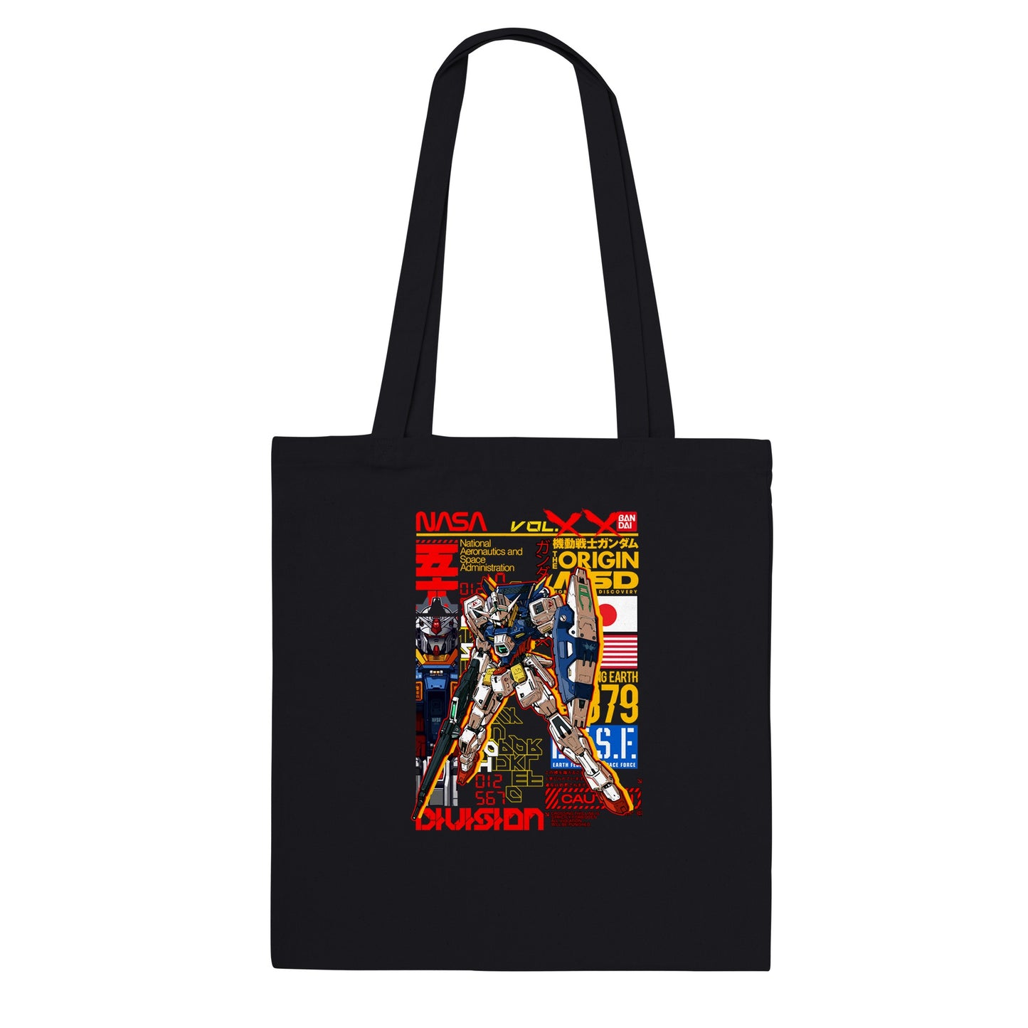 Gundam-Einkaufstasche – Gundam Artwork Vol 2 – Premium-Einkaufstasche