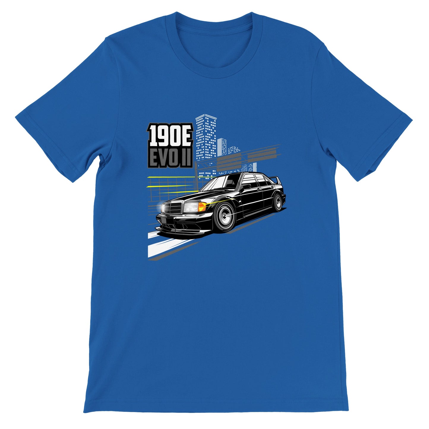 Auto-T-Shirt – 190E Evo II Legend – Kunstwerk – Premium-Unisex-T-Shirt 