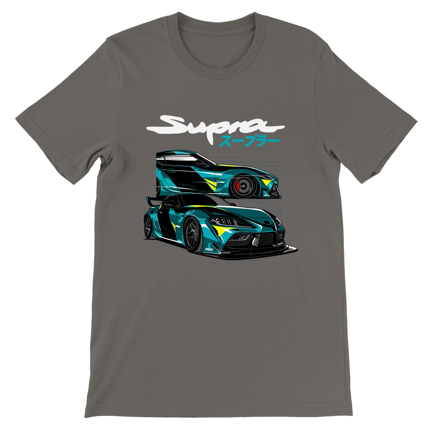 Auto-T-Shirt – Legendärer Supra – The Japanese King Artwork – Premium-Unisex-T-Shirt 