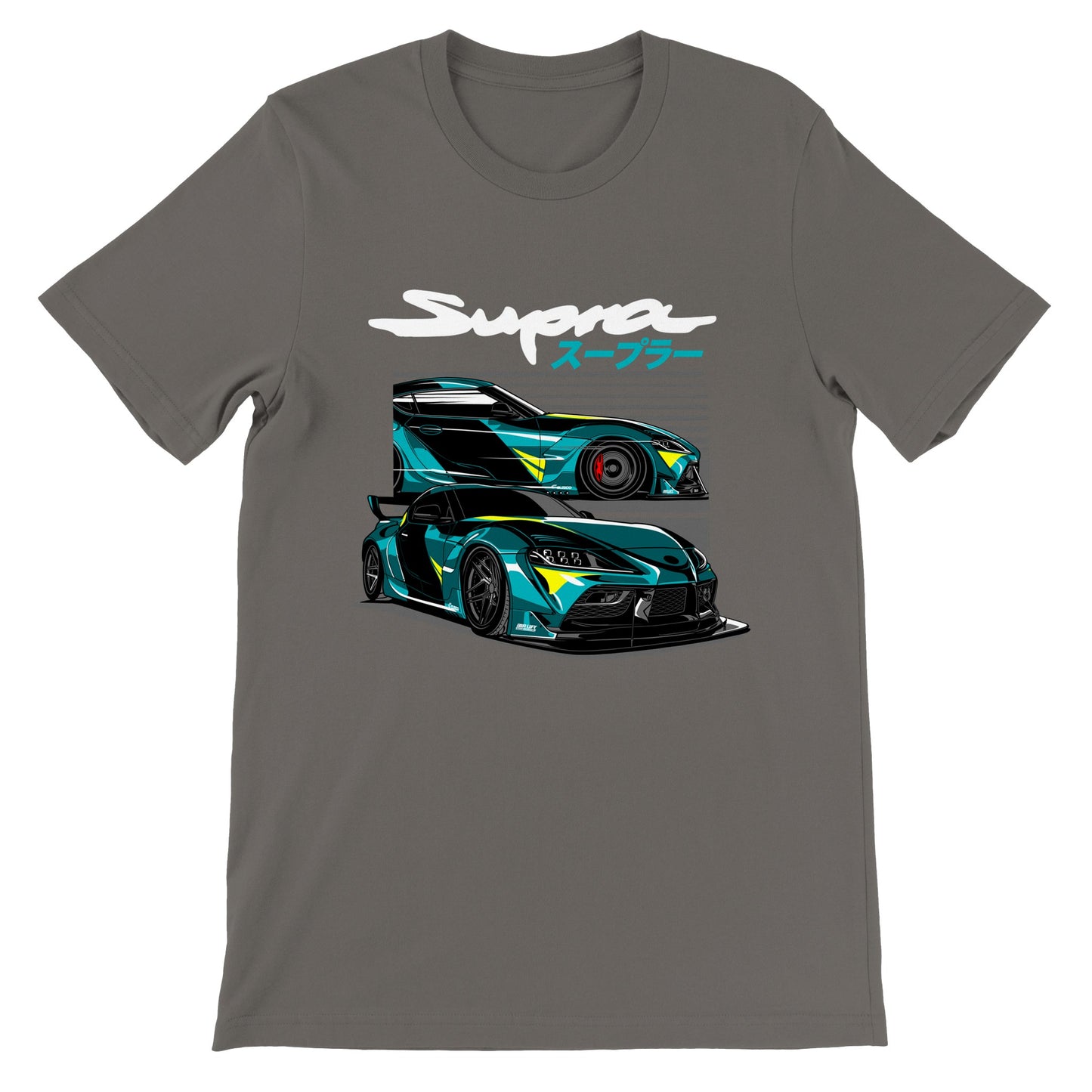 Car T-shirt - Legendary Supra - The Japanese King Artwork - Premium Unisex T-shirt 