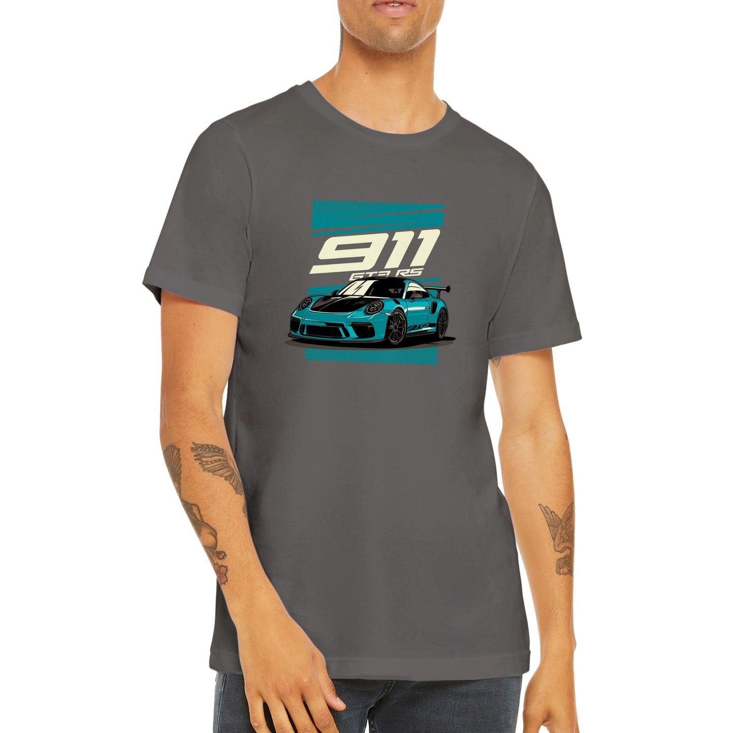 Car T-shirt - The 911 Dream - Artwork - Premium Unisex T-shirt 