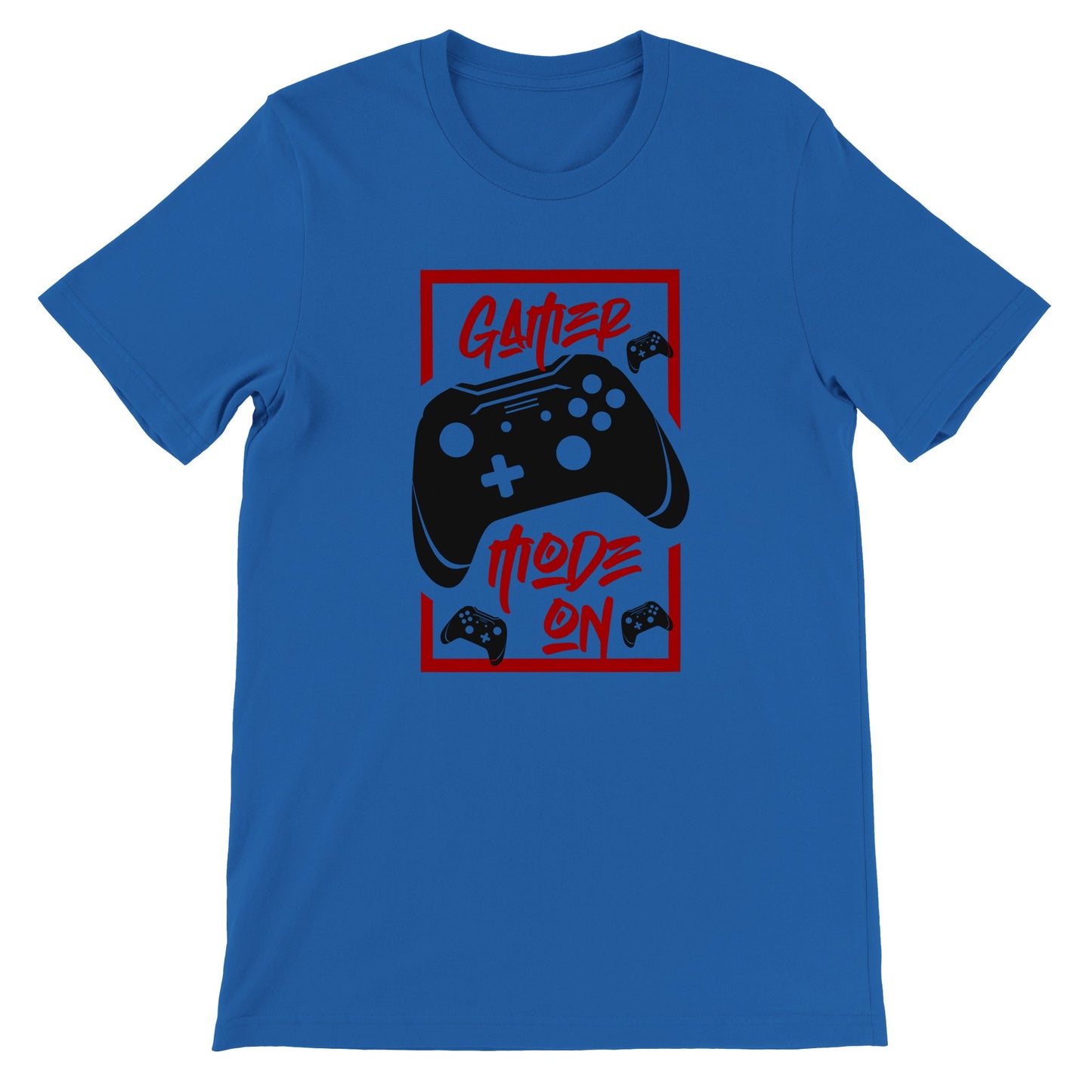 Gaming-T-Shirts – Gamer-Modus an – Premium-Unisex-T-Shirt 