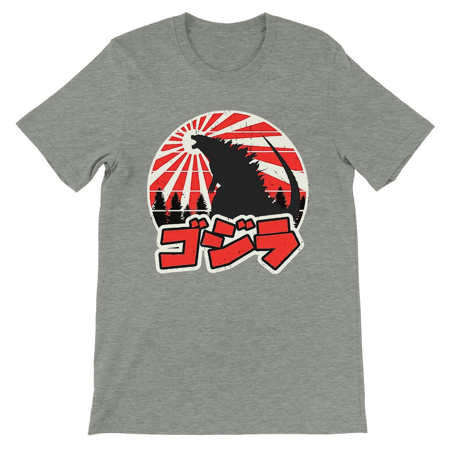 Film-T-Shirt – Gojira – Godzilla Japan Artwork – Premium Unisex T-Shirt 