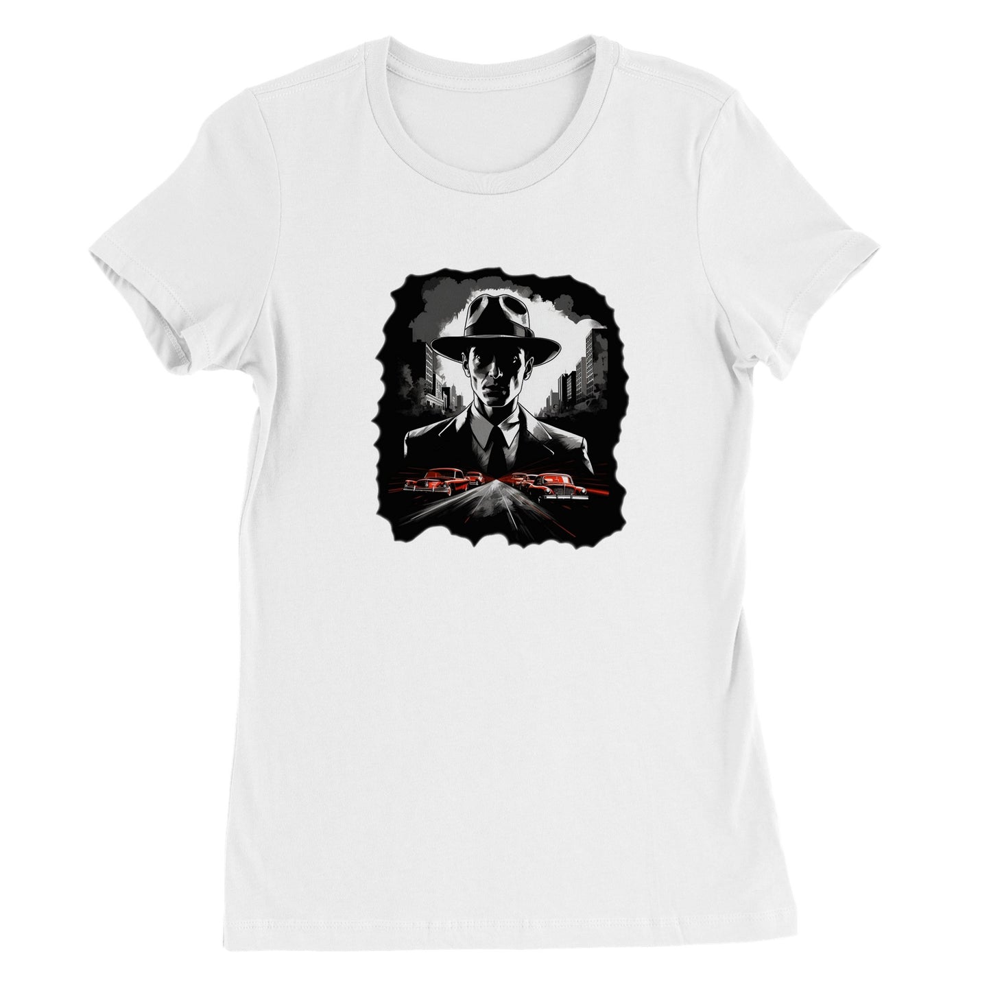 Artwork T-shirt - Vintage LA Noire Vintage Artwork - Premium Kvinde T-shirt