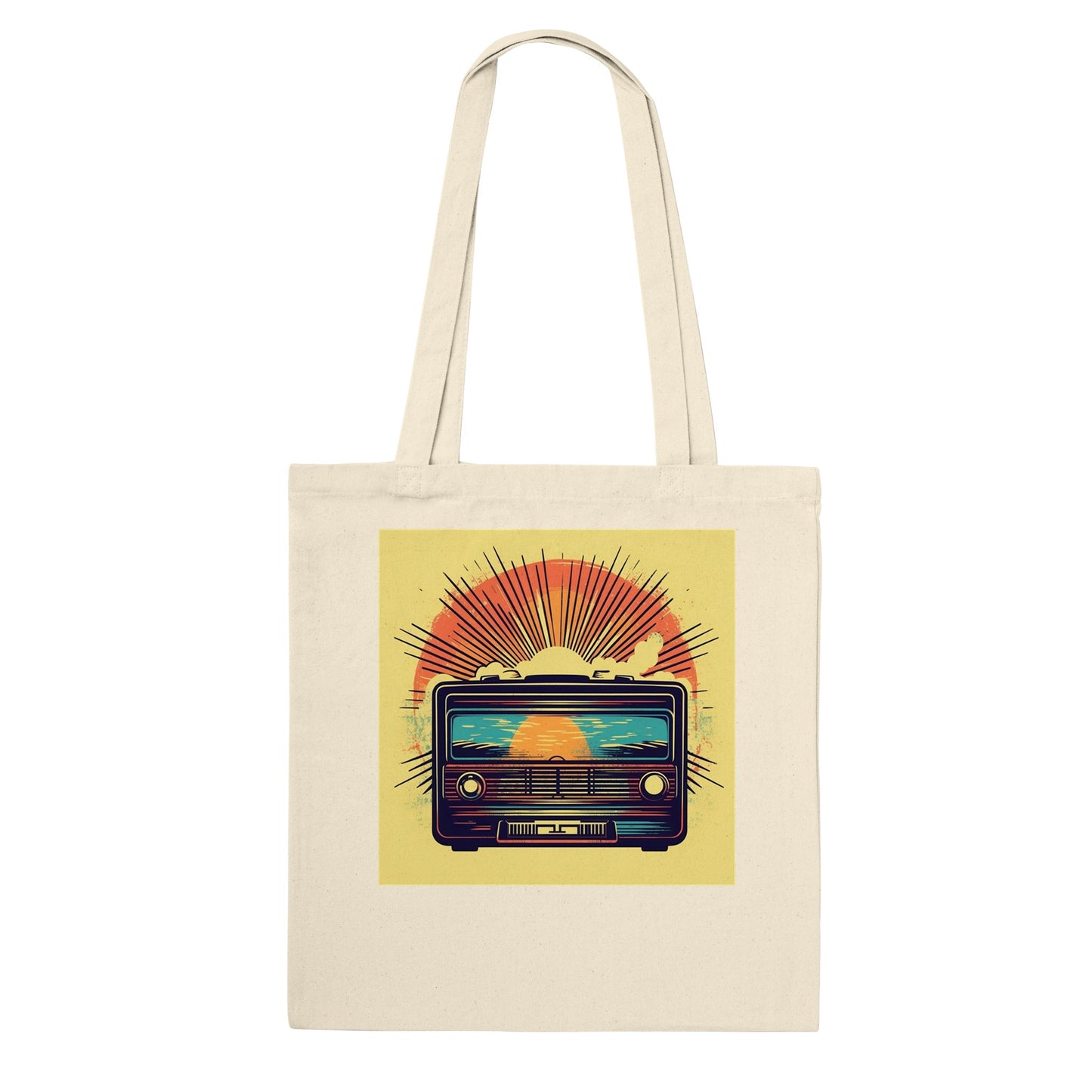 Artwork Tote Bag - Vintage Radio Artwork Number 1 - Classic Tote Bag 