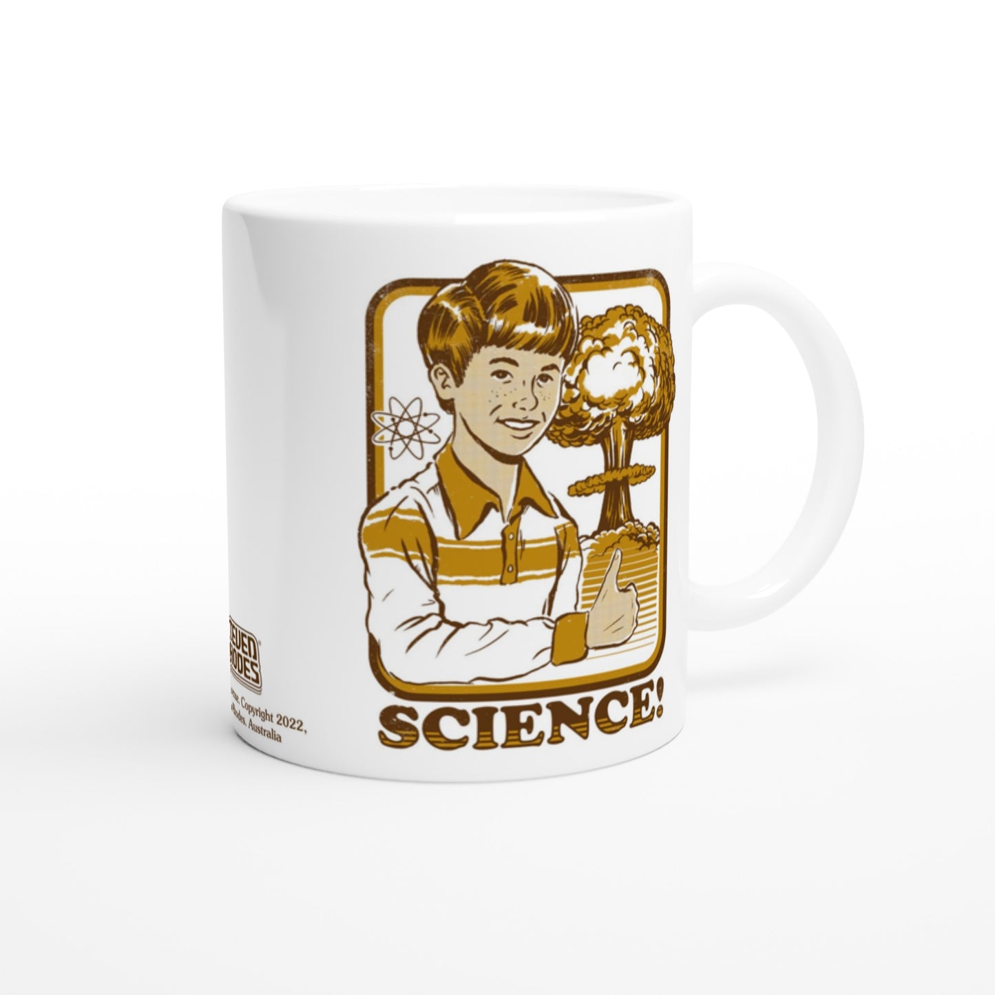 Official Steven Rhodes Mug - Science! - 330ml White Mug