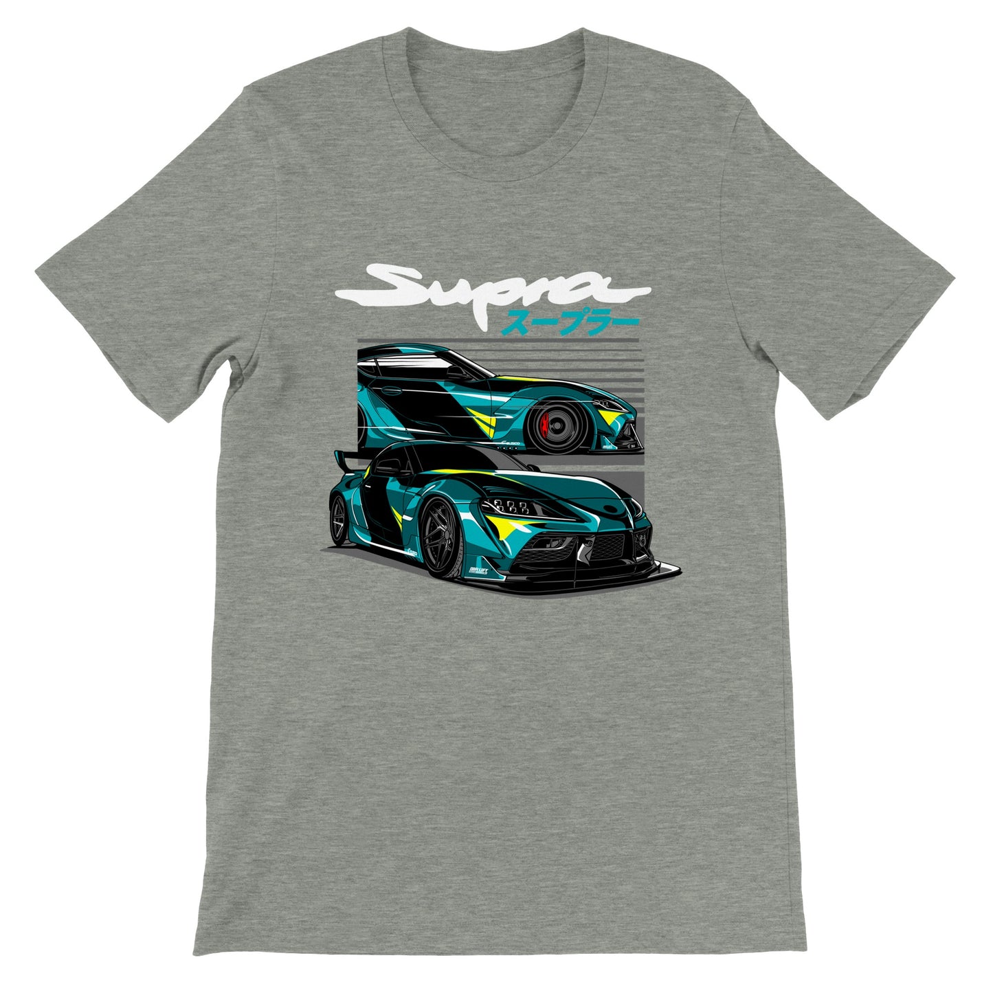 Auto-T-Shirt – Legendärer Supra – The Japanese King Artwork – Premium-Unisex-T-Shirt 