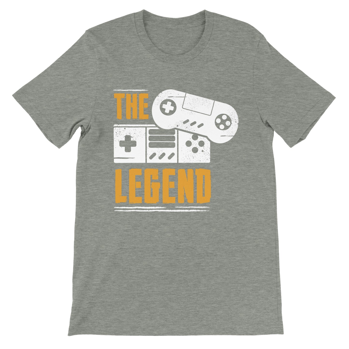 Gaming-T-Shirts – The Legend – Premium-Unisex-T-Shirt 