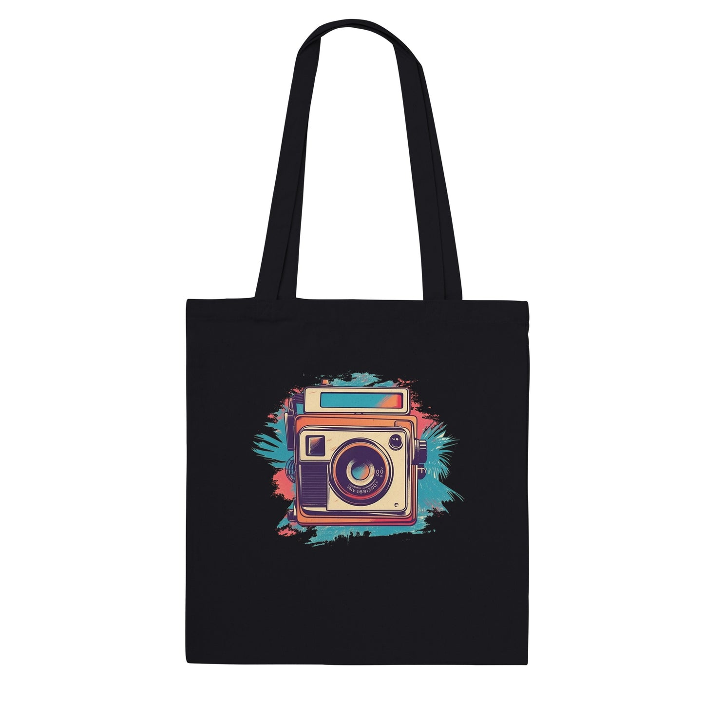 Artwork Tote Bag - Polaroid Camera Vintage Artwork Number 1 - Classic Tote Bag 