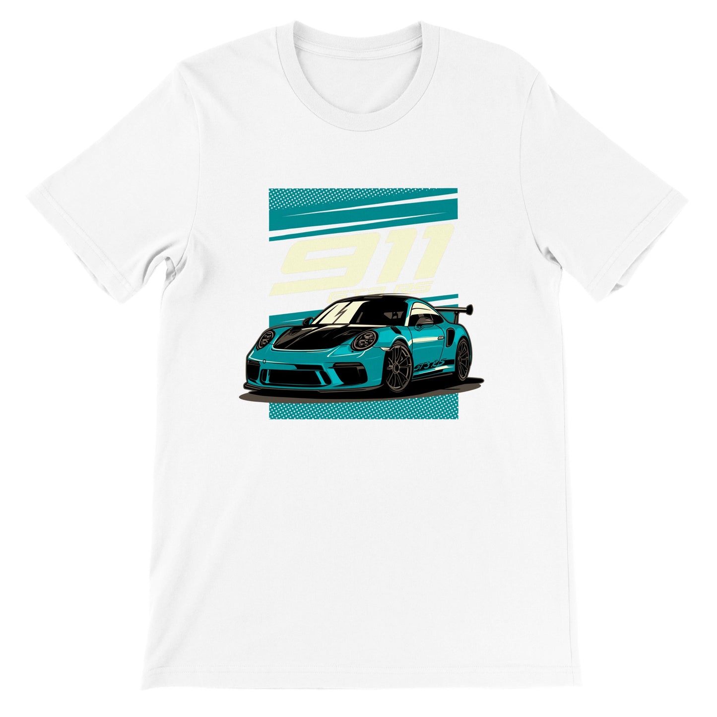 Car T-shirt - The 911 Dream - Artwork - Premium Unisex T-shirt 